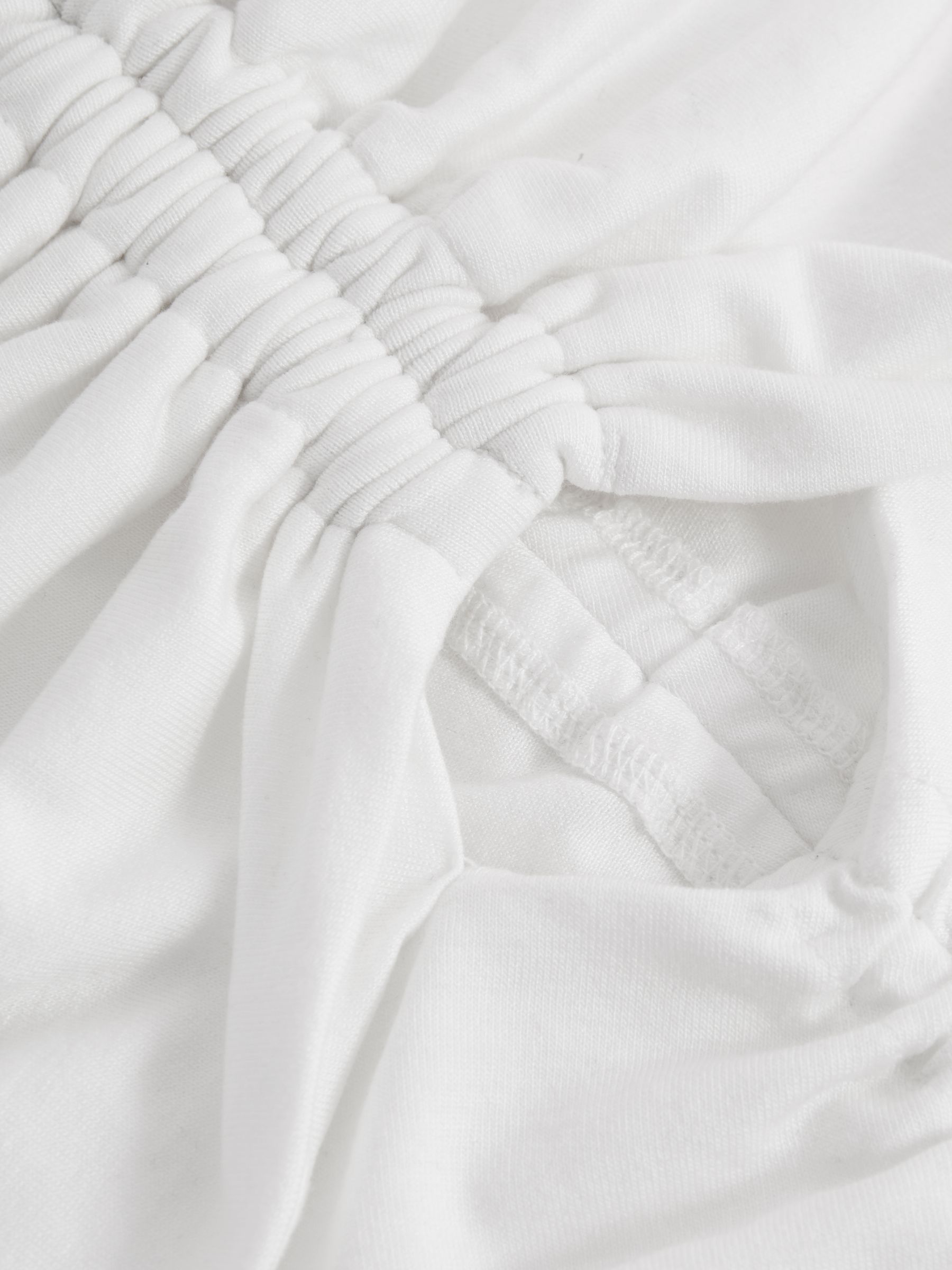 Ruched Halterneck Top in Cream