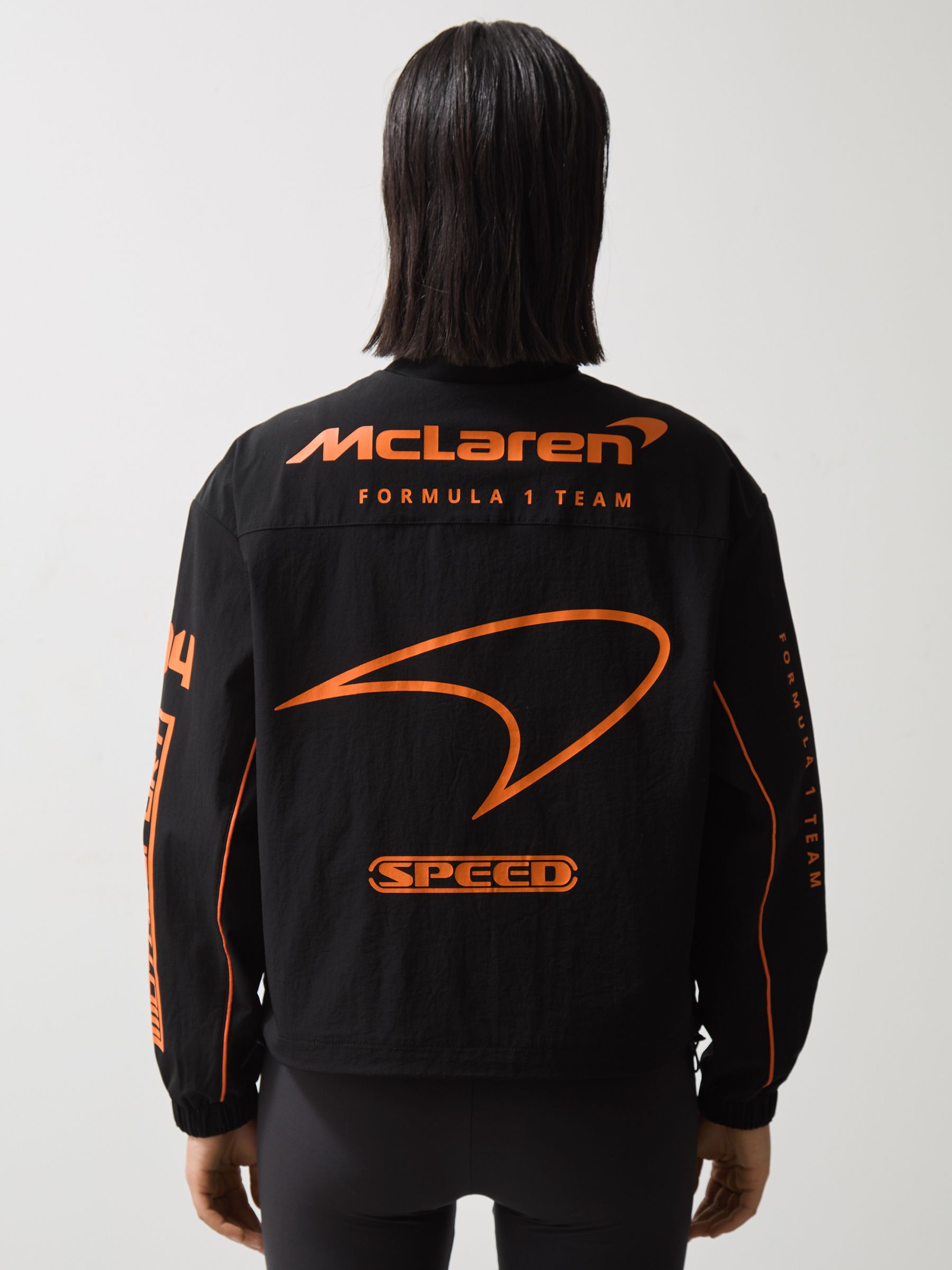 McLaren F1 Team Technical Logo Jacket in Black