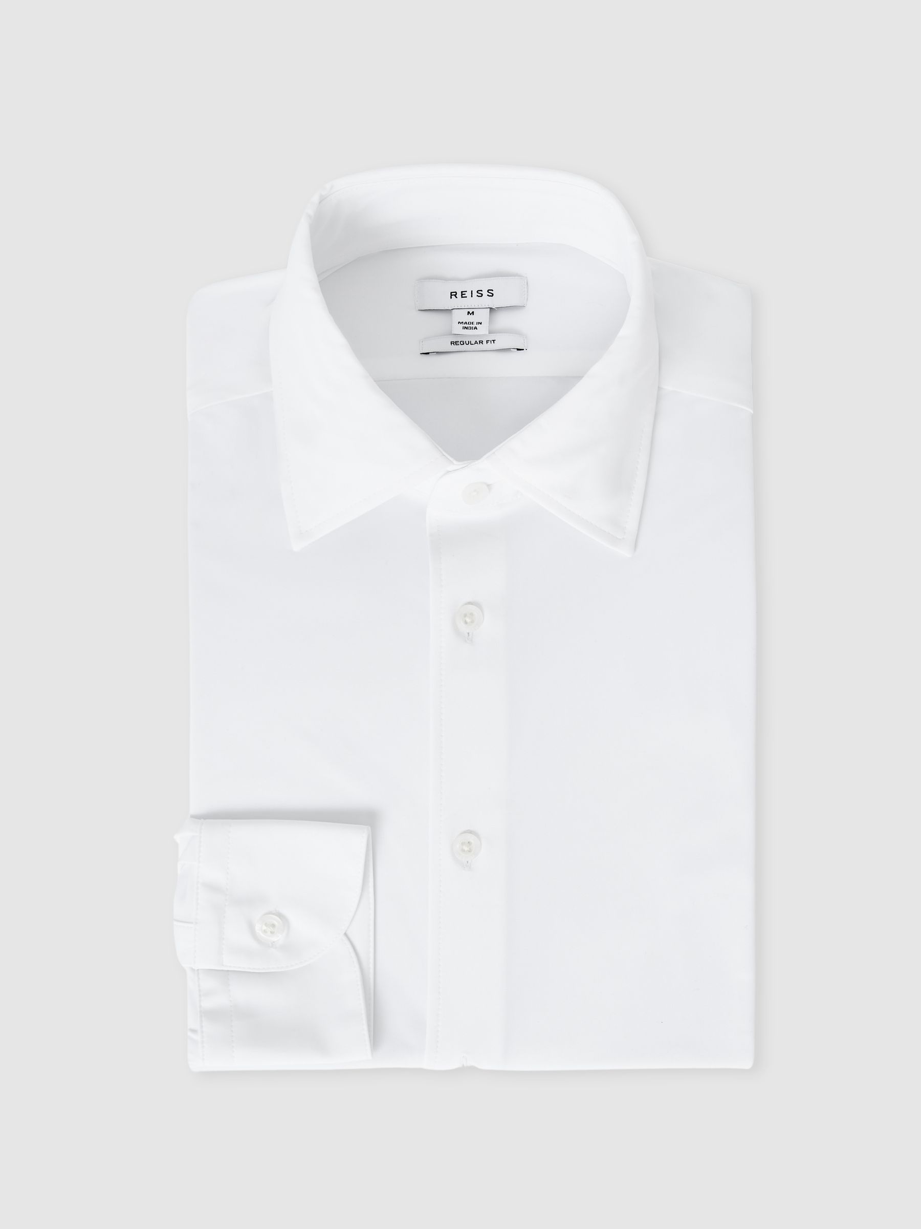 Long-Sleeve Travel Shirt in White