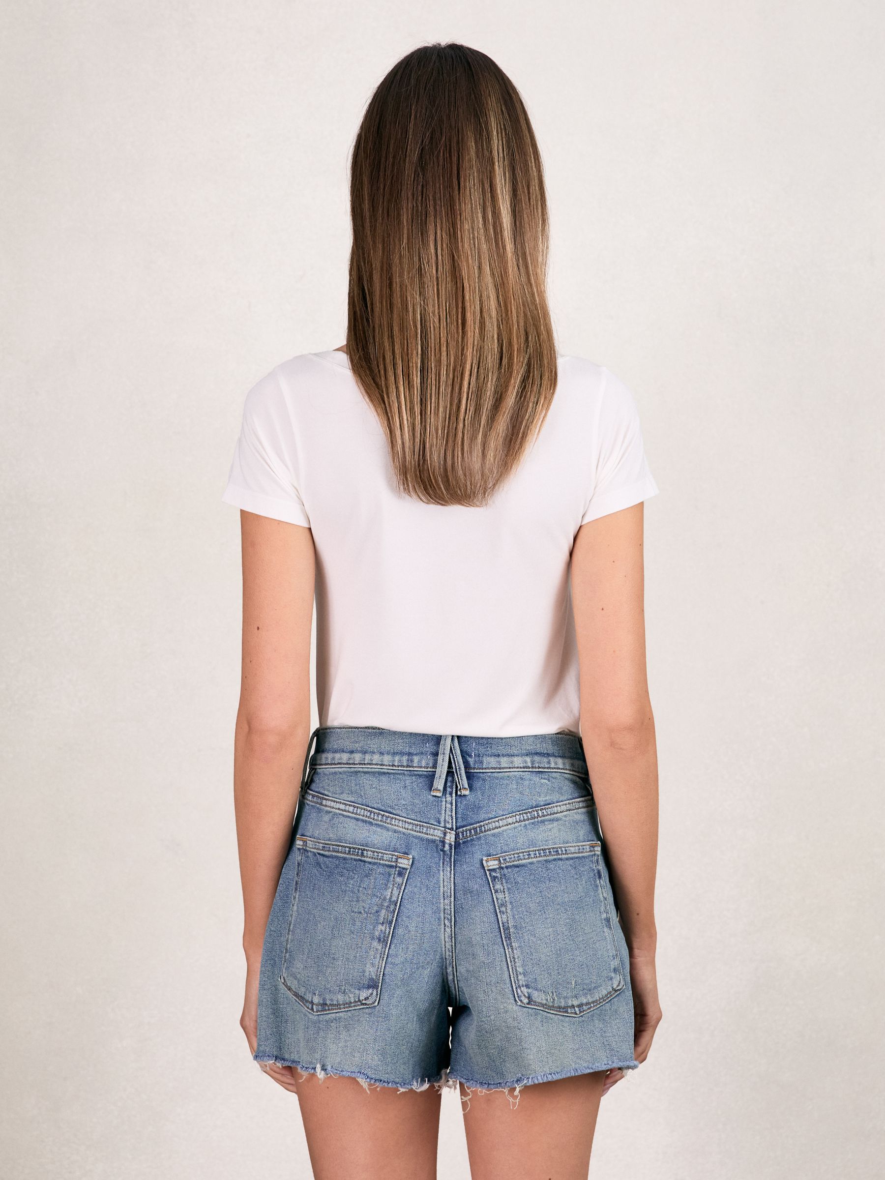 Short Sleeve T-Shirt in Cream