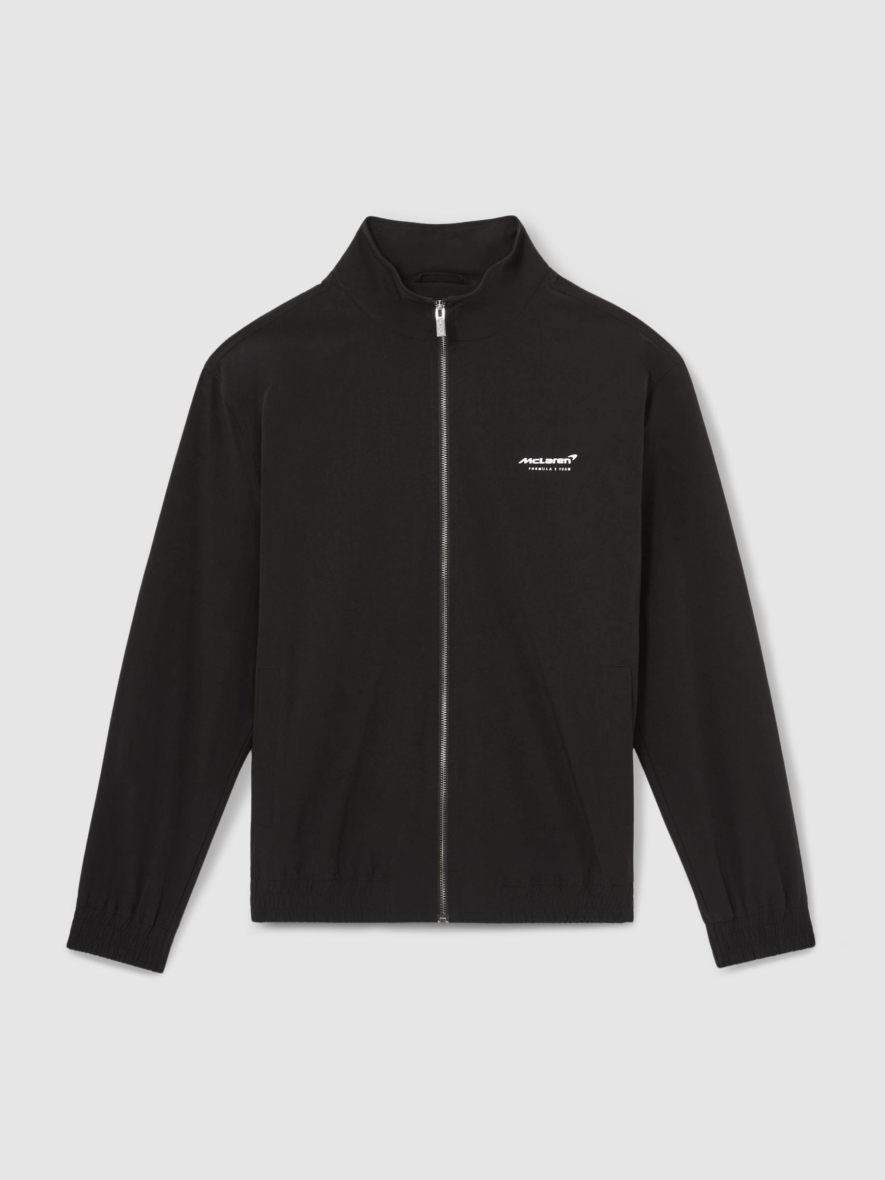 McLaren F1 Team Tech Funnel-Neck Jacket in Black