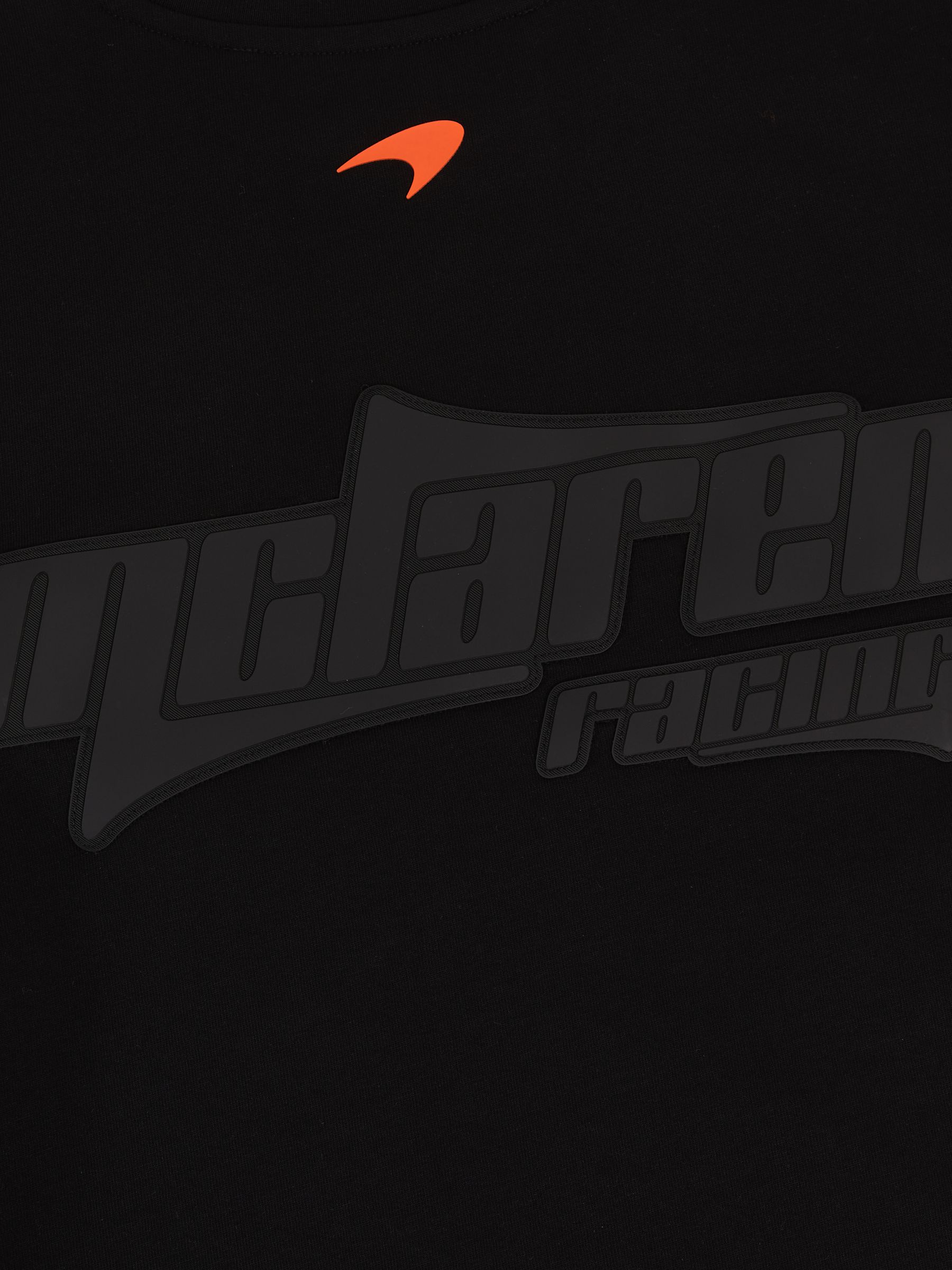 McLaren F1 Team Oversize Unisex Fit Logo T-Shirt in Black