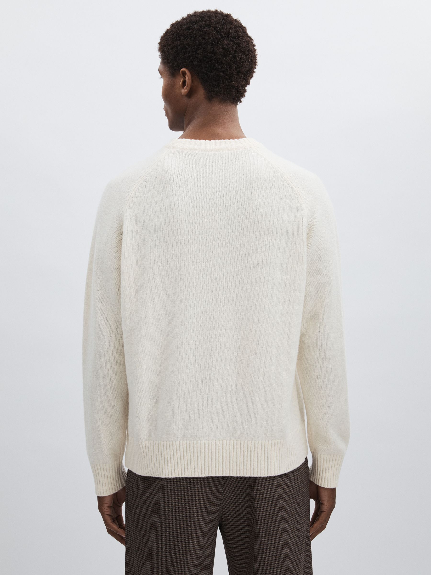 Les Deux Rose-Jacquard Jumper in Sand/Ivory