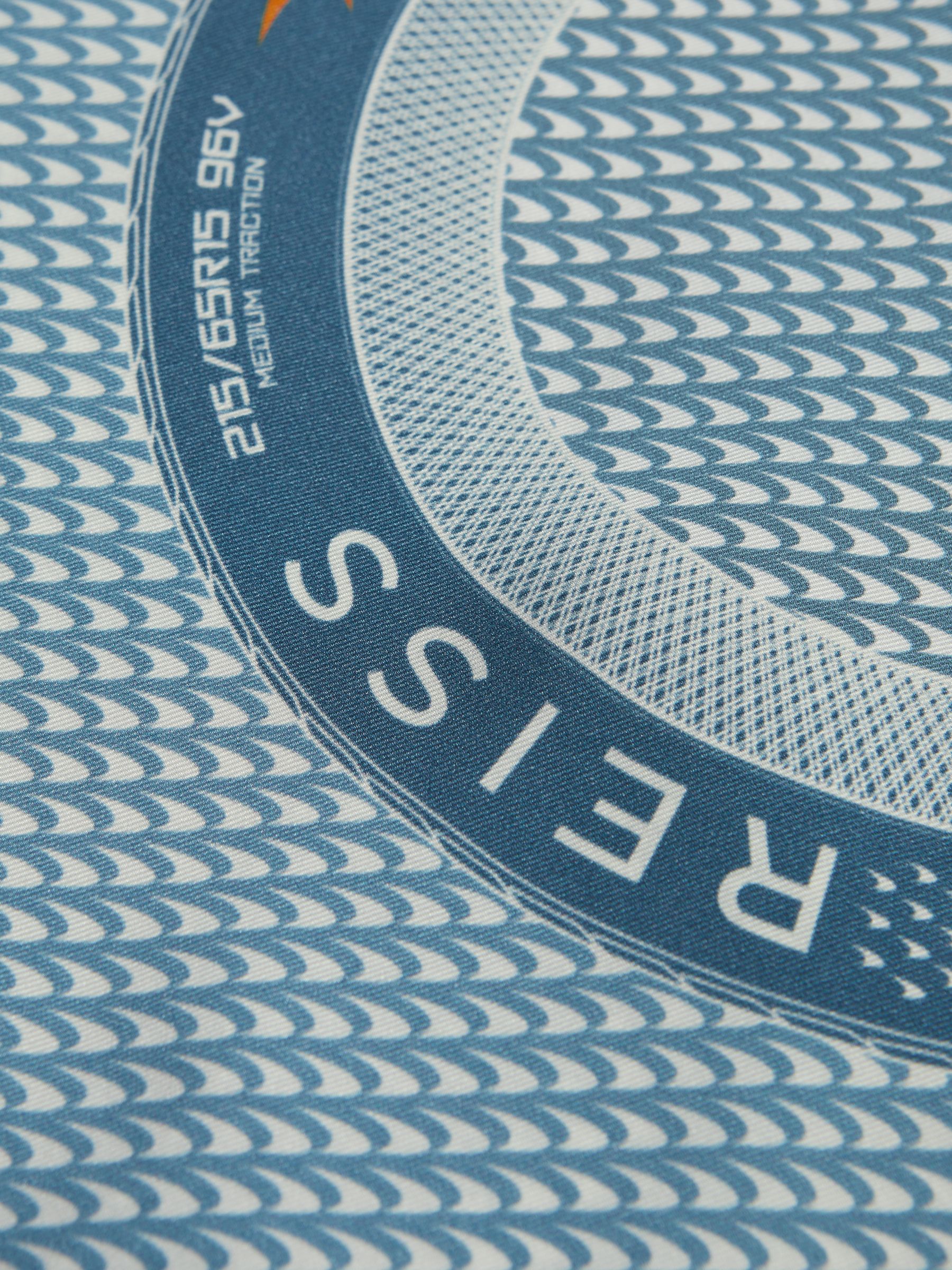 McLaren F1 Cuban Collar Shirt in Airforce Blue