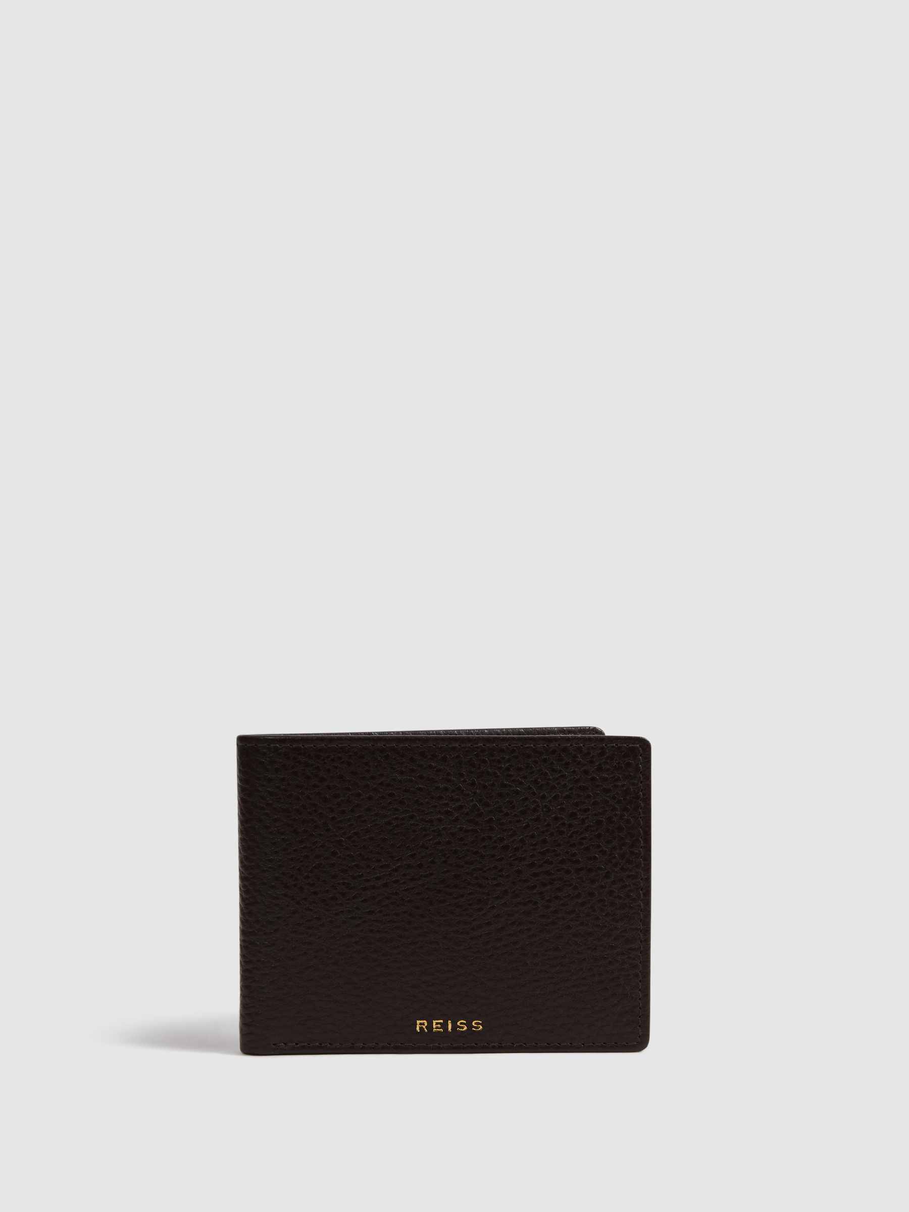 Leather Wallet in Chocolate