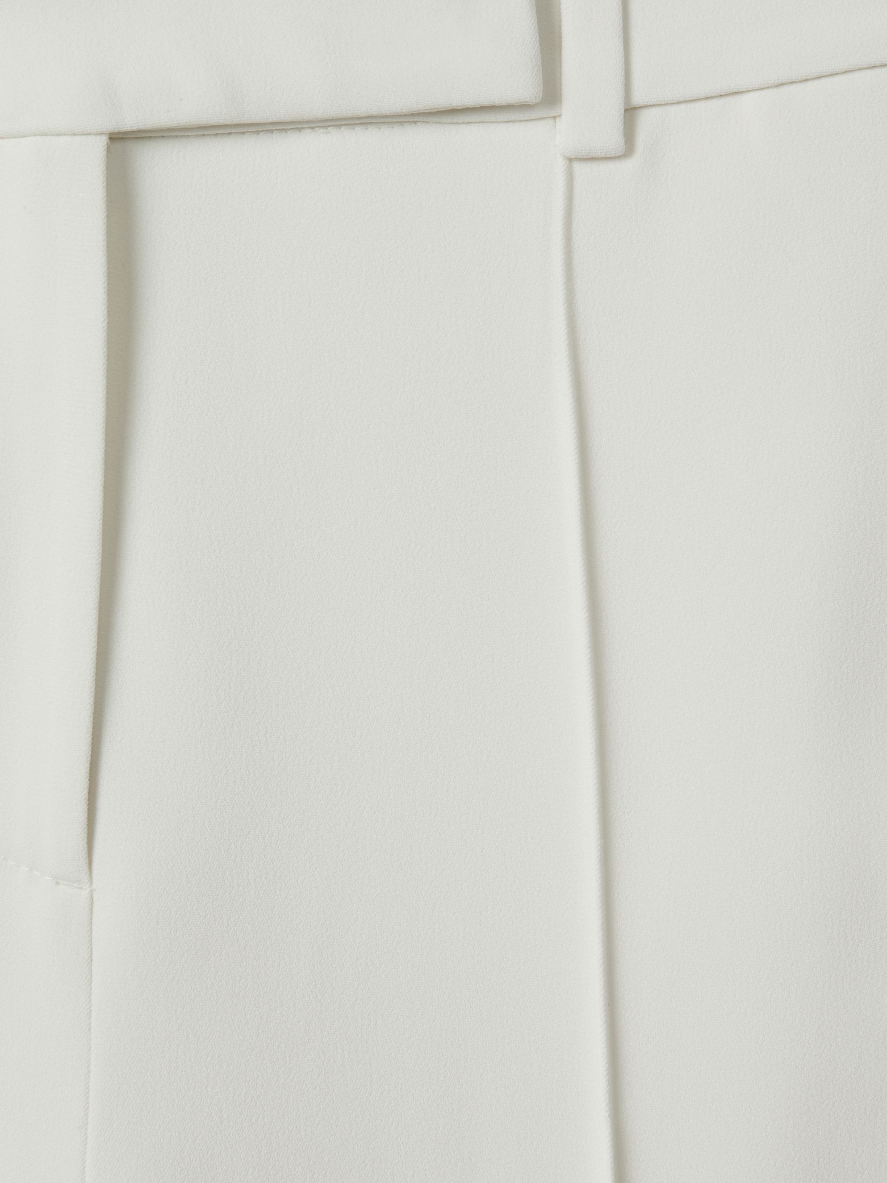 Atelier Slim Flared Suit Trousers in Ivory
