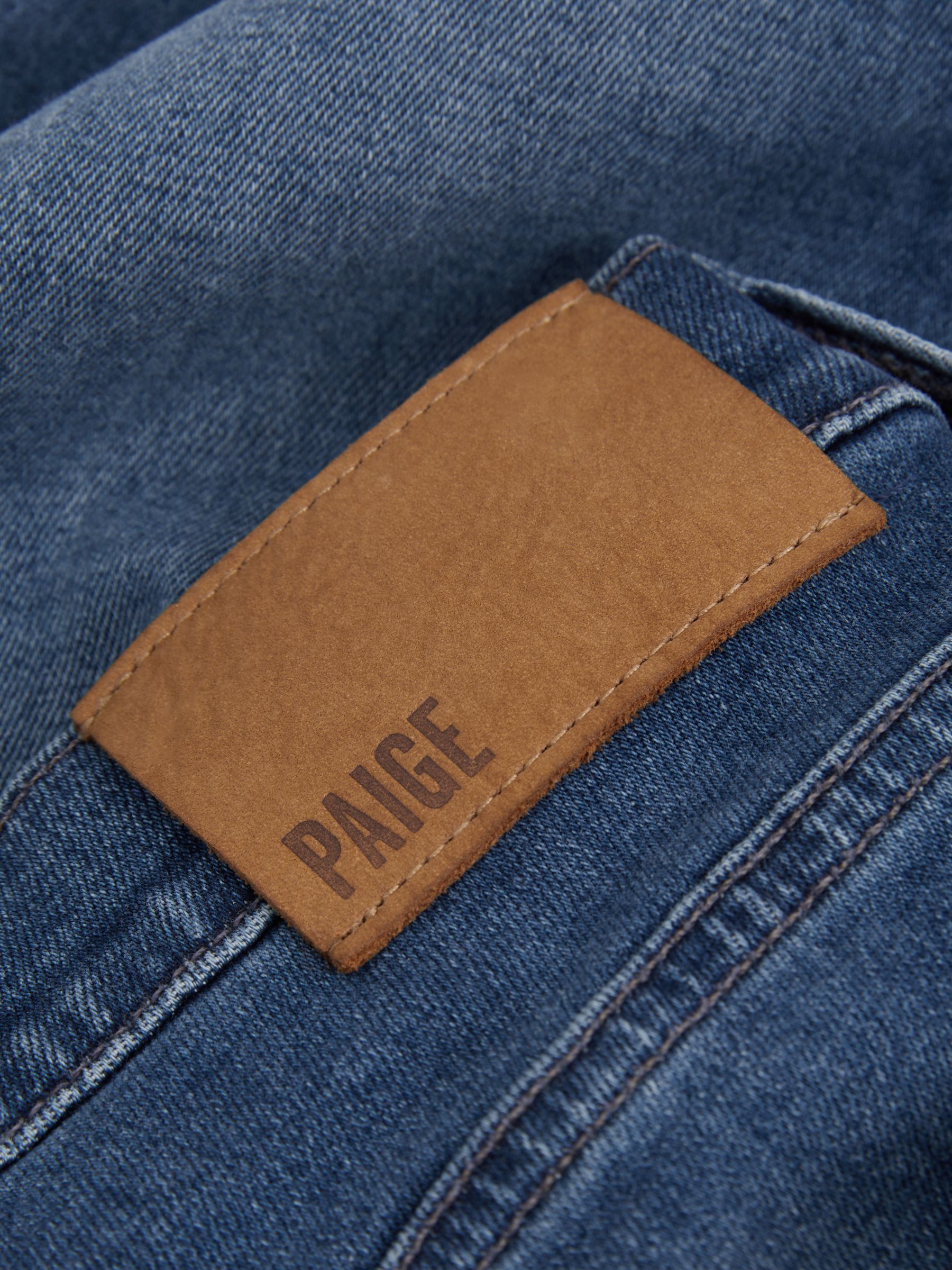 Paige Straight Leg Jeans in Corwin Blue