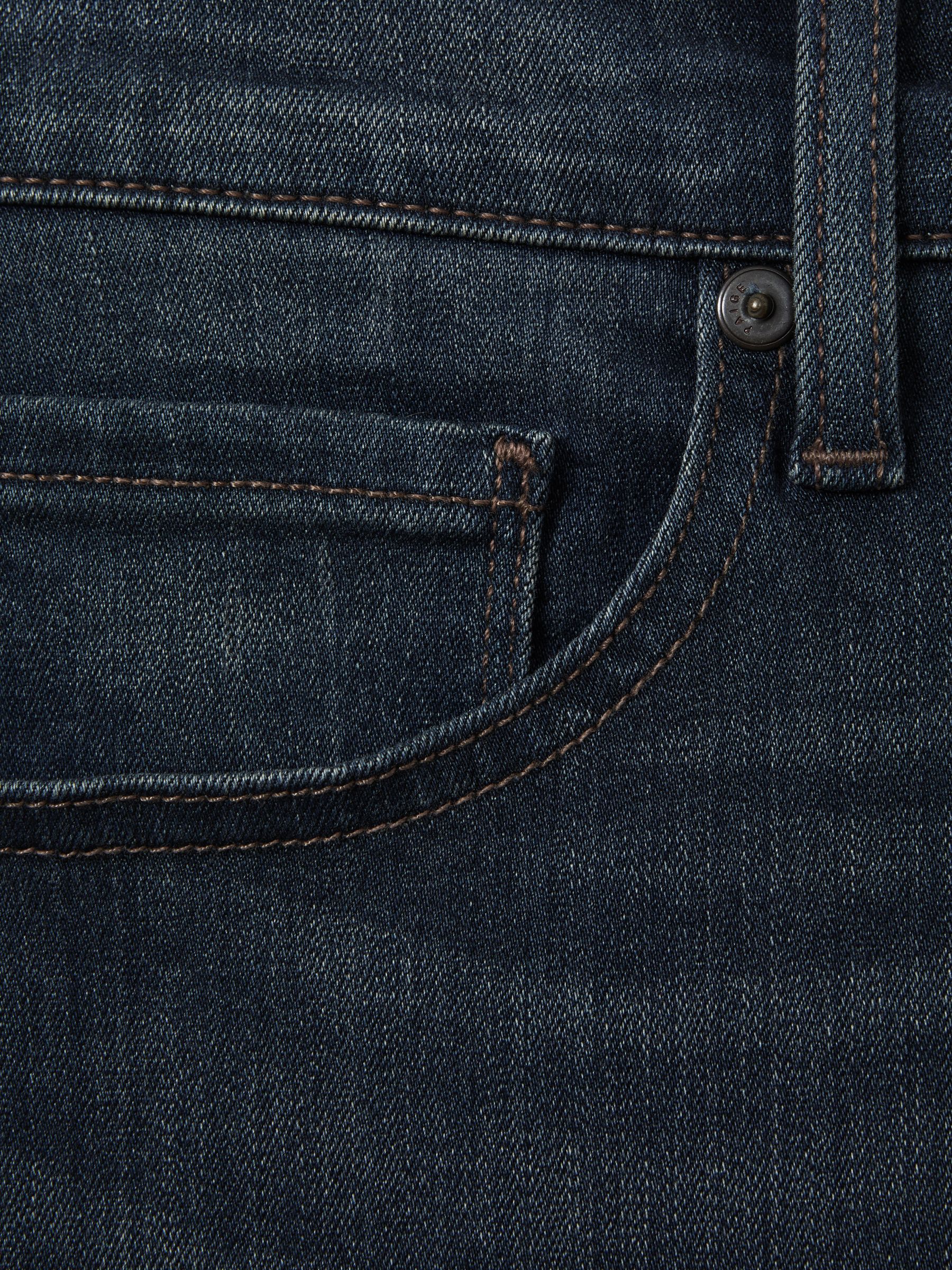 Paige Blue Straight Leg Jeans in Blue