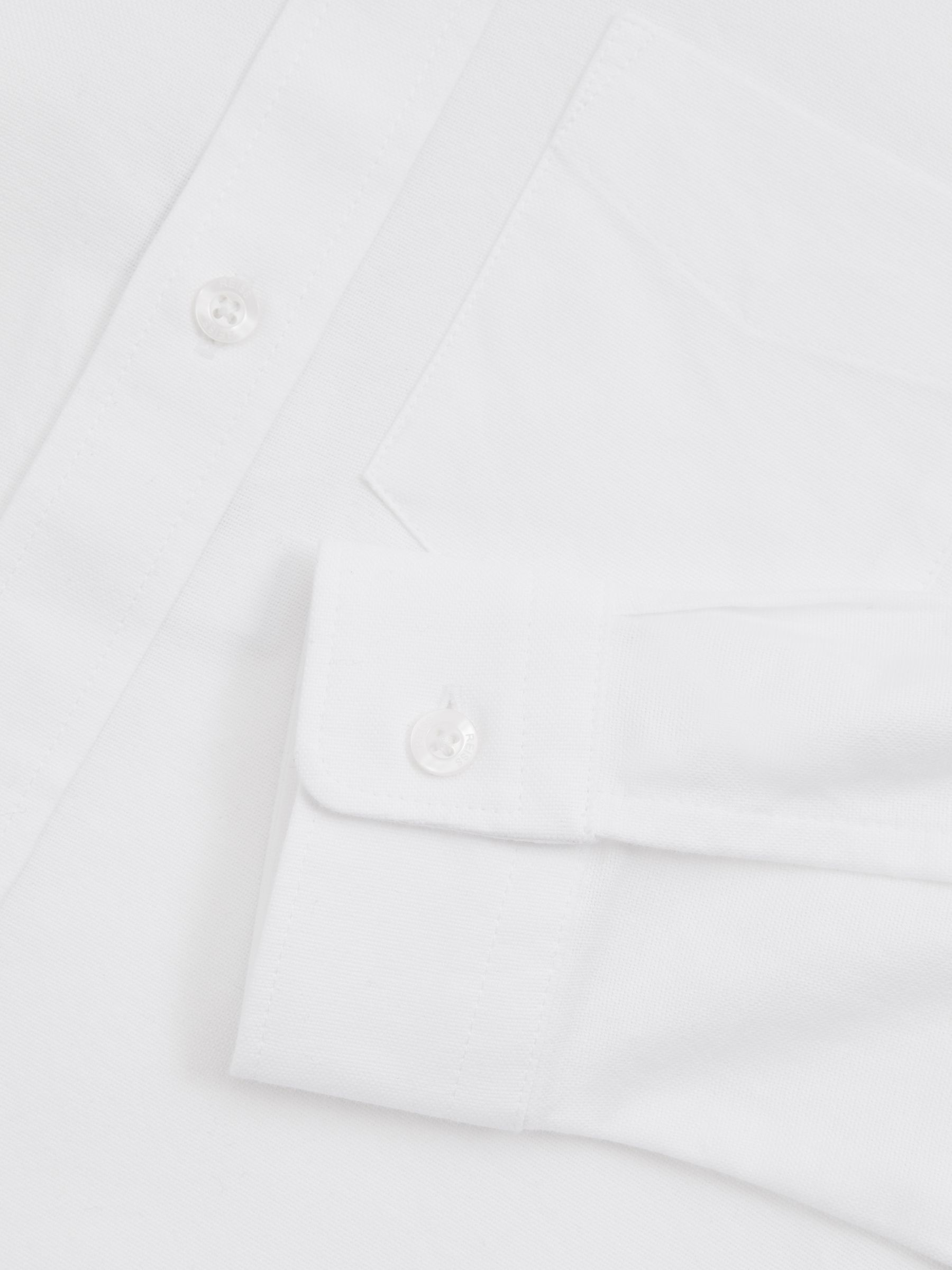 9-13 yrs Button Down Oxford Shirt in White