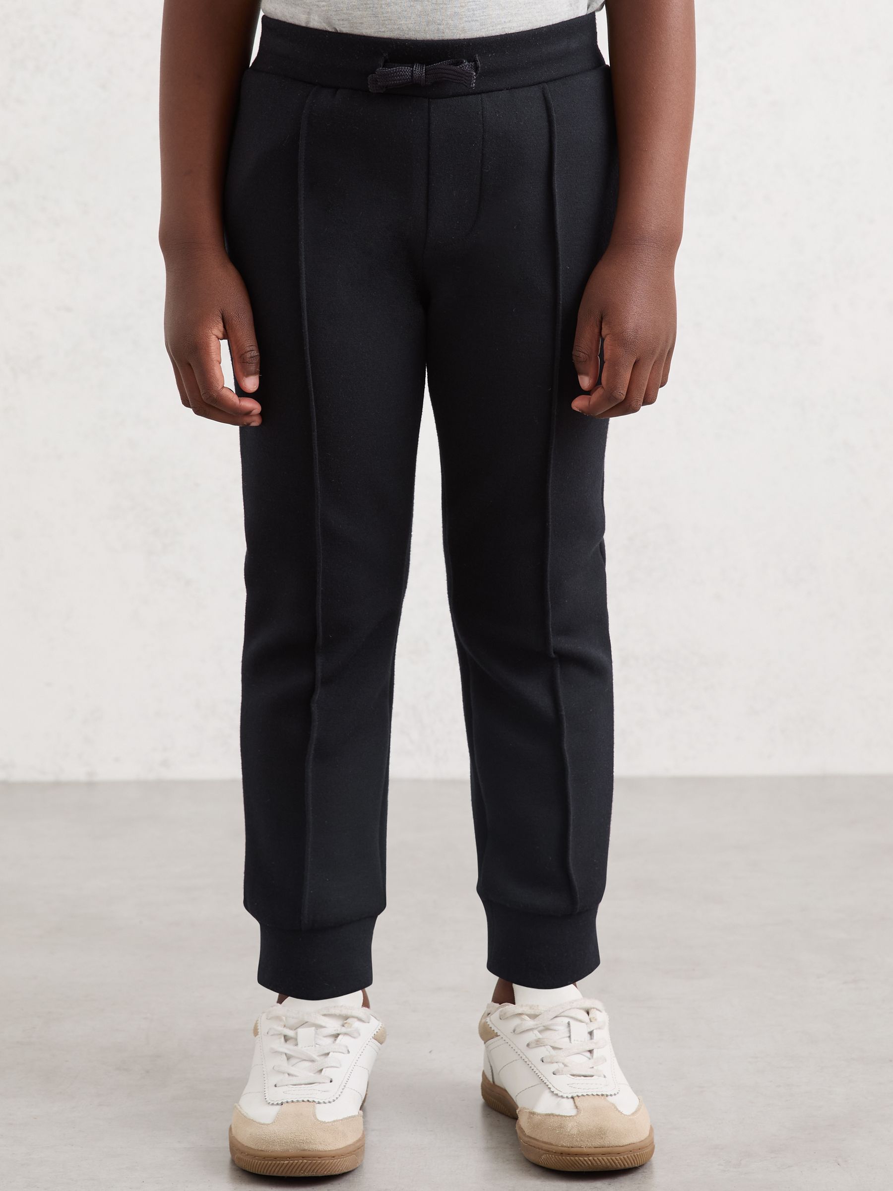 13-14 yrs Interlock Drawstring Joggers in Navy Blue