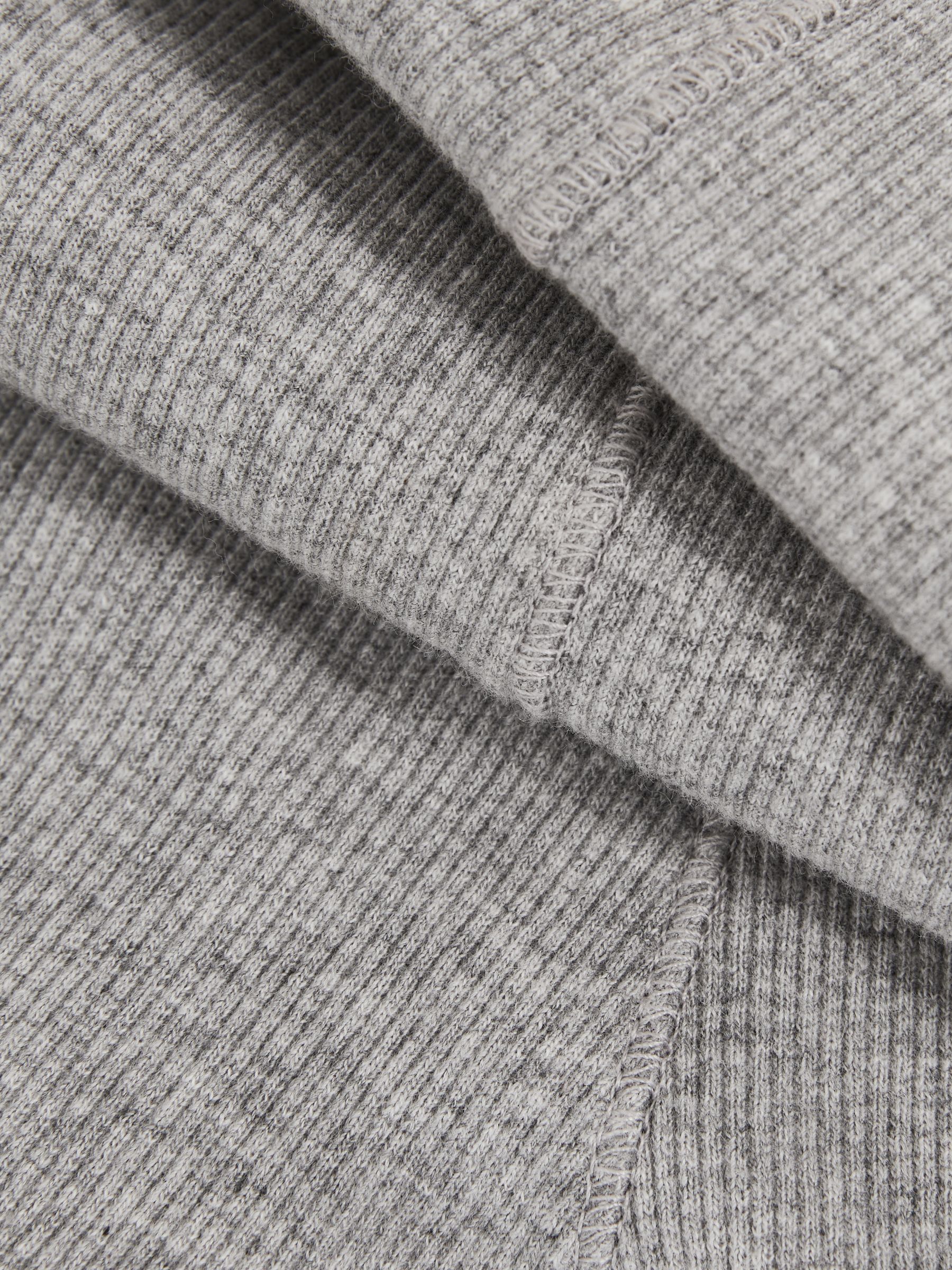 McLaren F1 Team Ribbed Boxer Shorts in Grey Melange