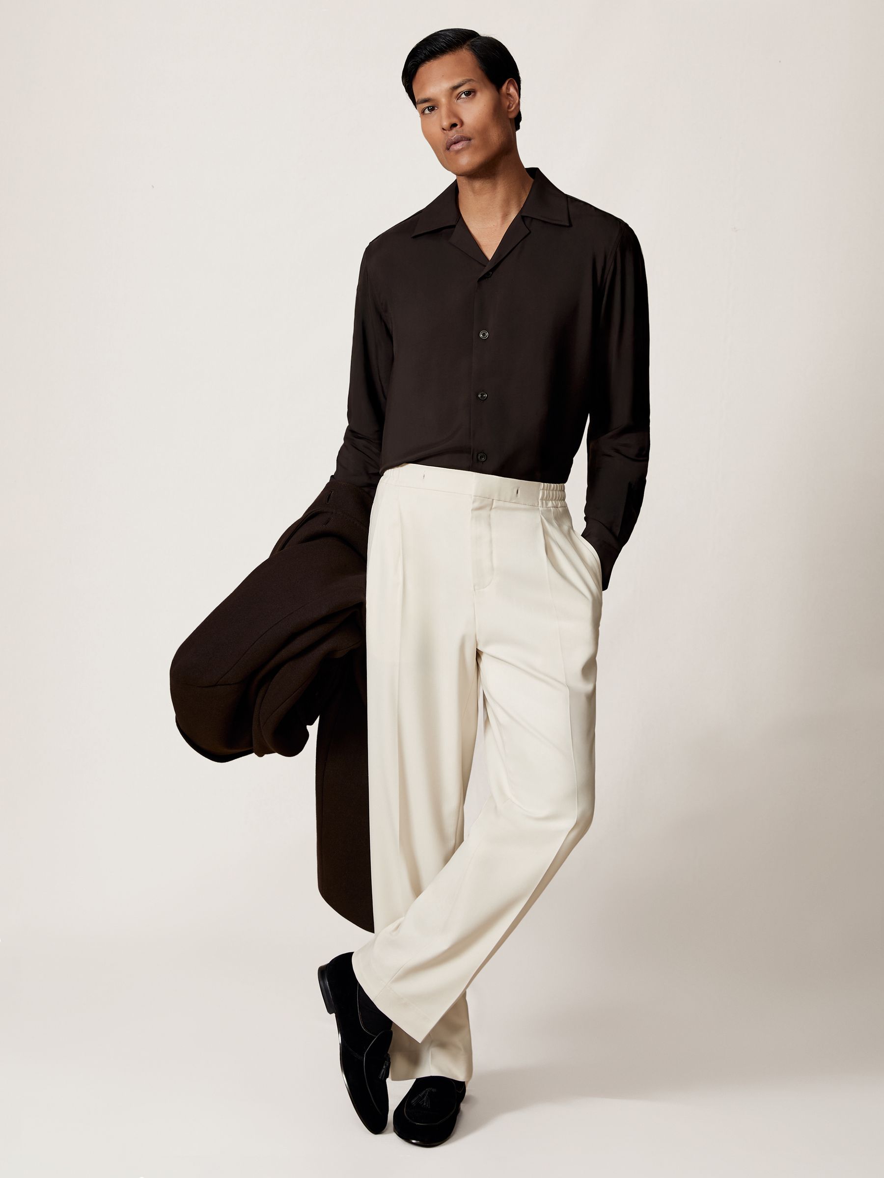 Shirt in Chocolate Brown