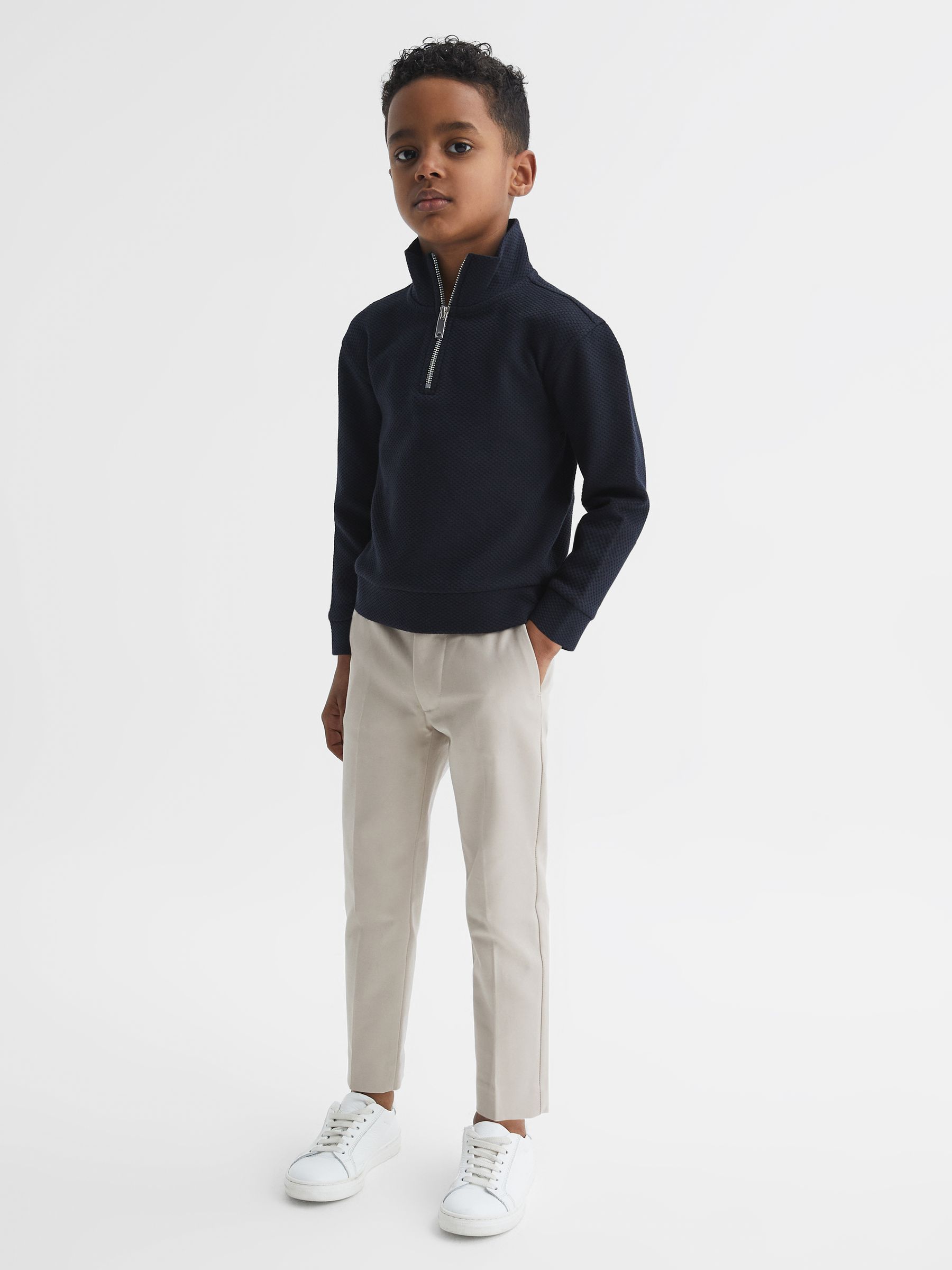 9-14 yrs Slim Fit Chinos in Stone
