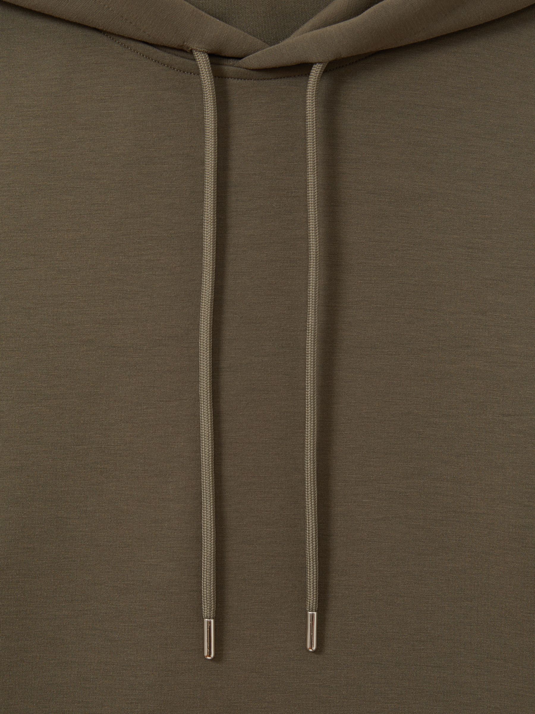 Interlock Jersey Hoodie in Sage Green