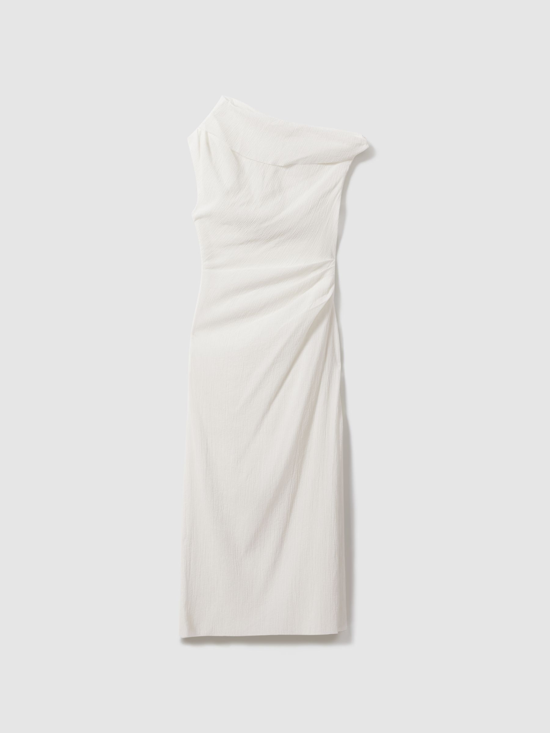 Anna Quan Textured Off-The-Shoulder Maxi Dress in White
