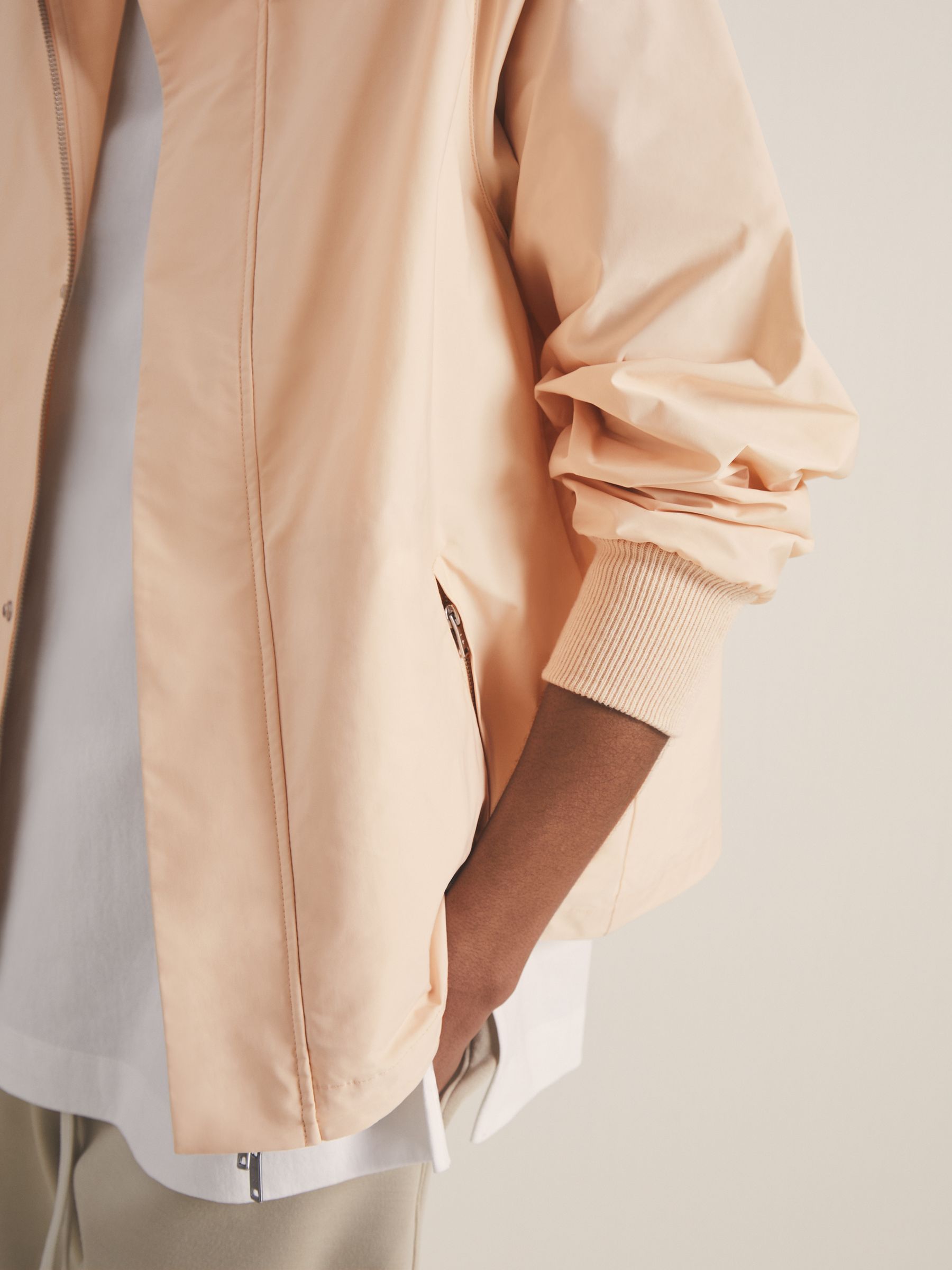 Reiss | Les 100 Ciels Technical Jacket in Neutral