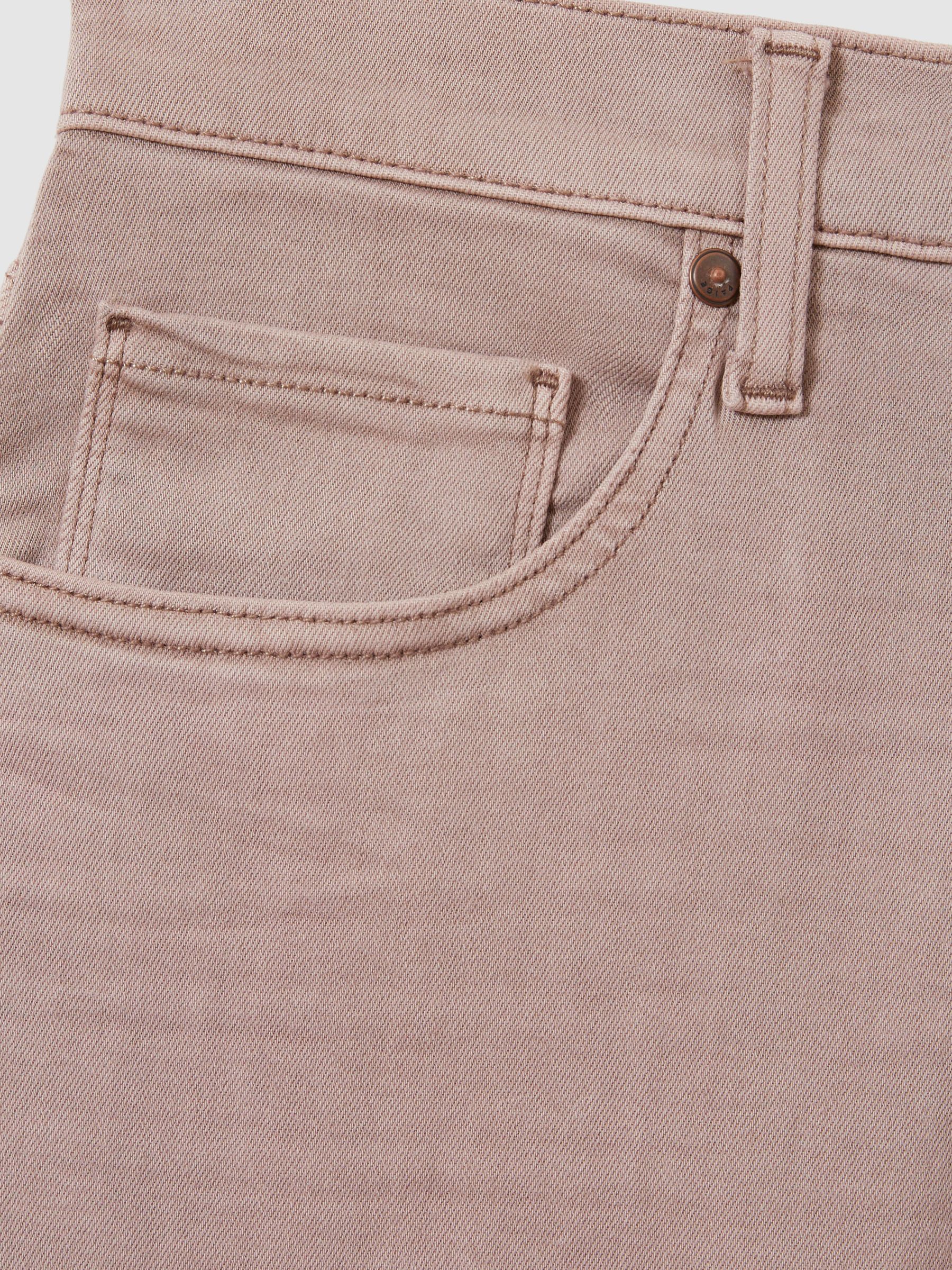 Paige Straight Leg Jeans in Vintage Orchid