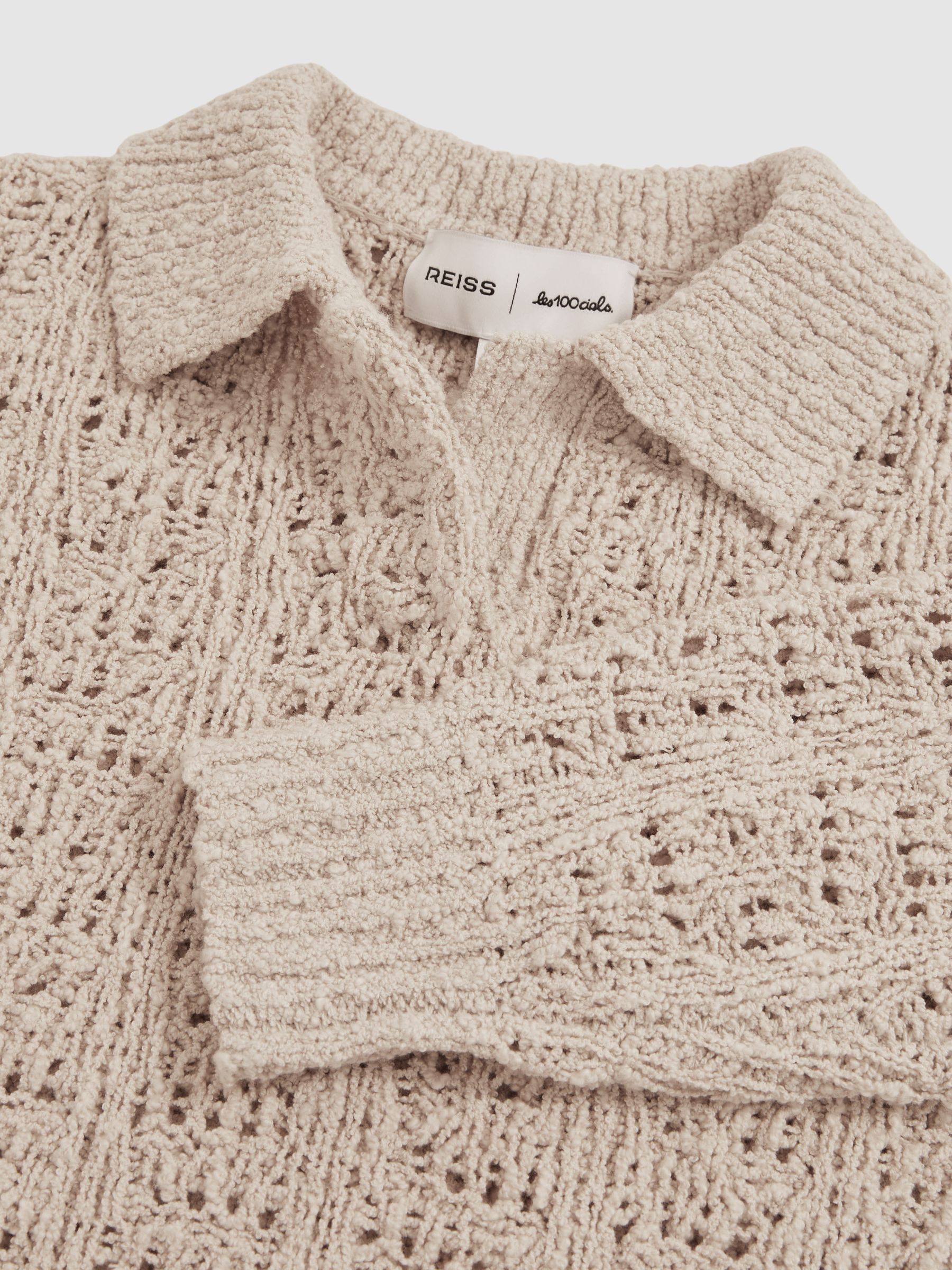 9-13 yrs Reiss | 100 Ciels Bouclé Jumper in Neutral