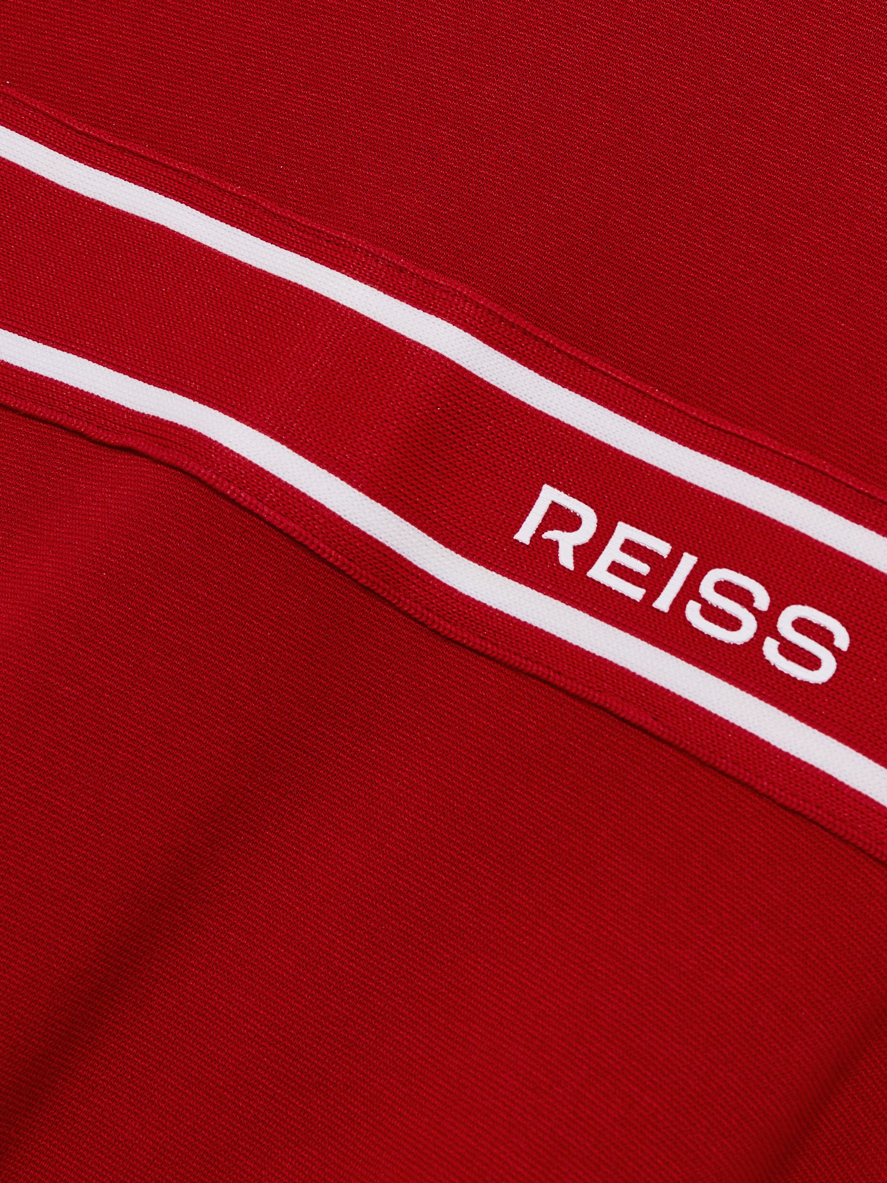 9-13 yrs Interlock-Jersey Logo-Waistband Dress in Red