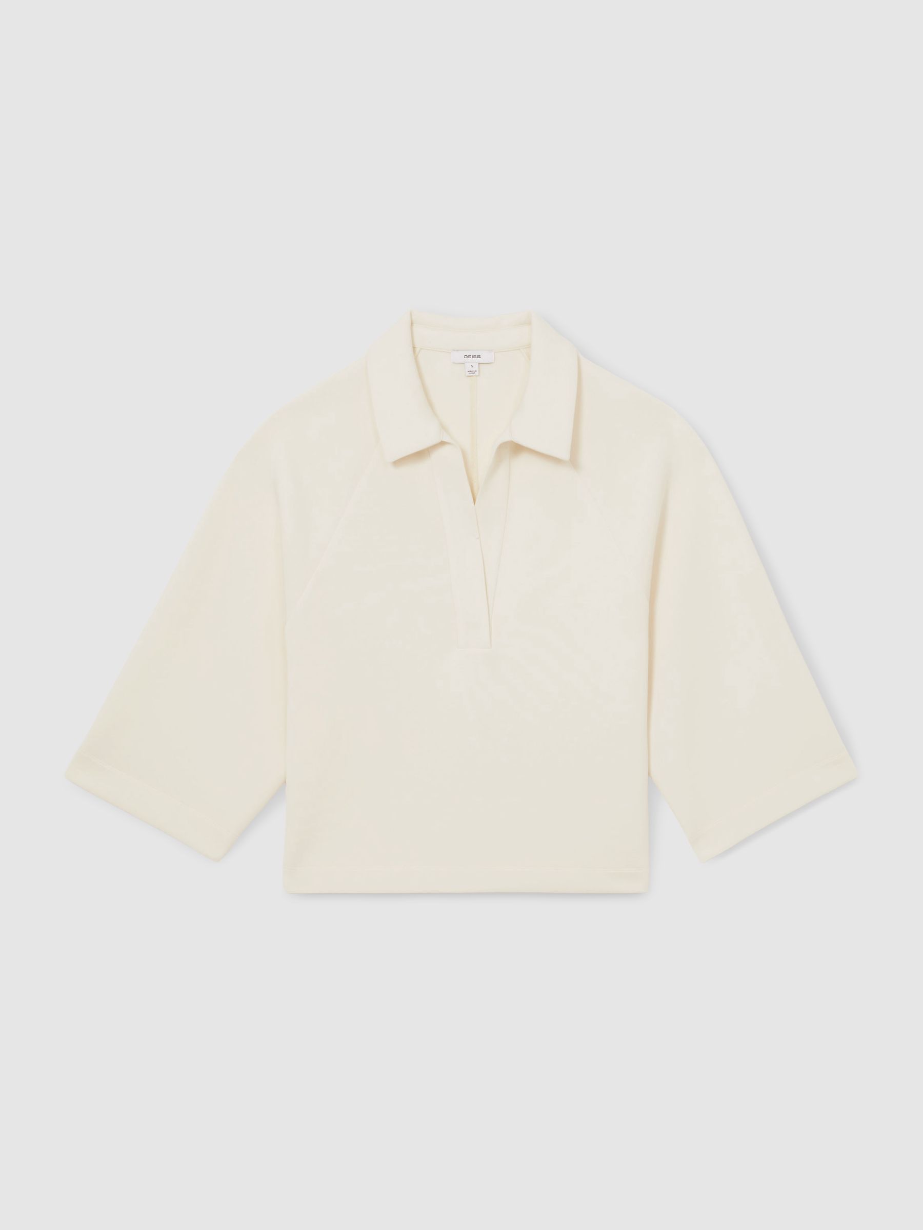 Modal-Blend Jersey Sweatshirt in Buttermilk Cream