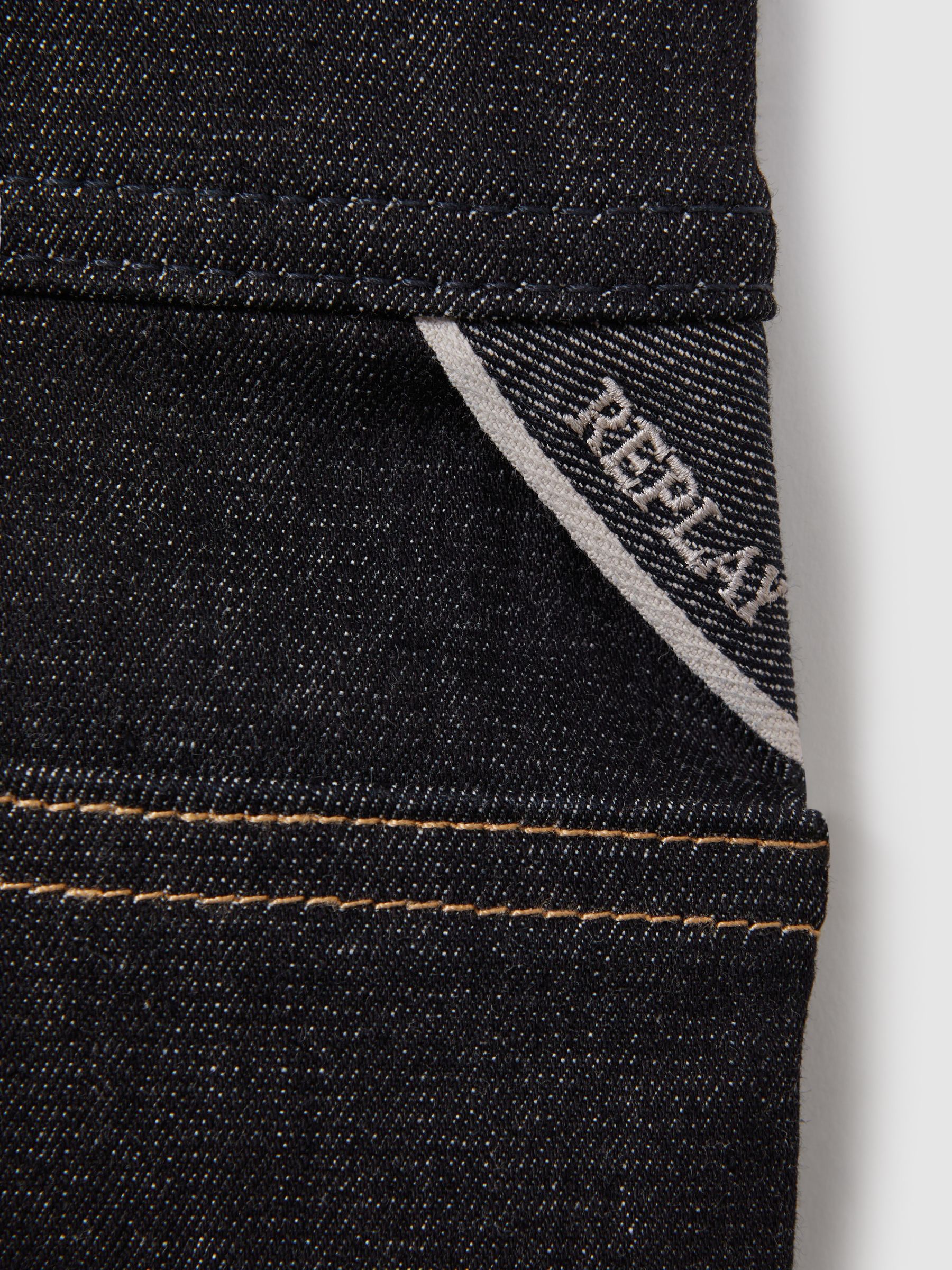 Replay Slim Fit Jeans in Dark Blue