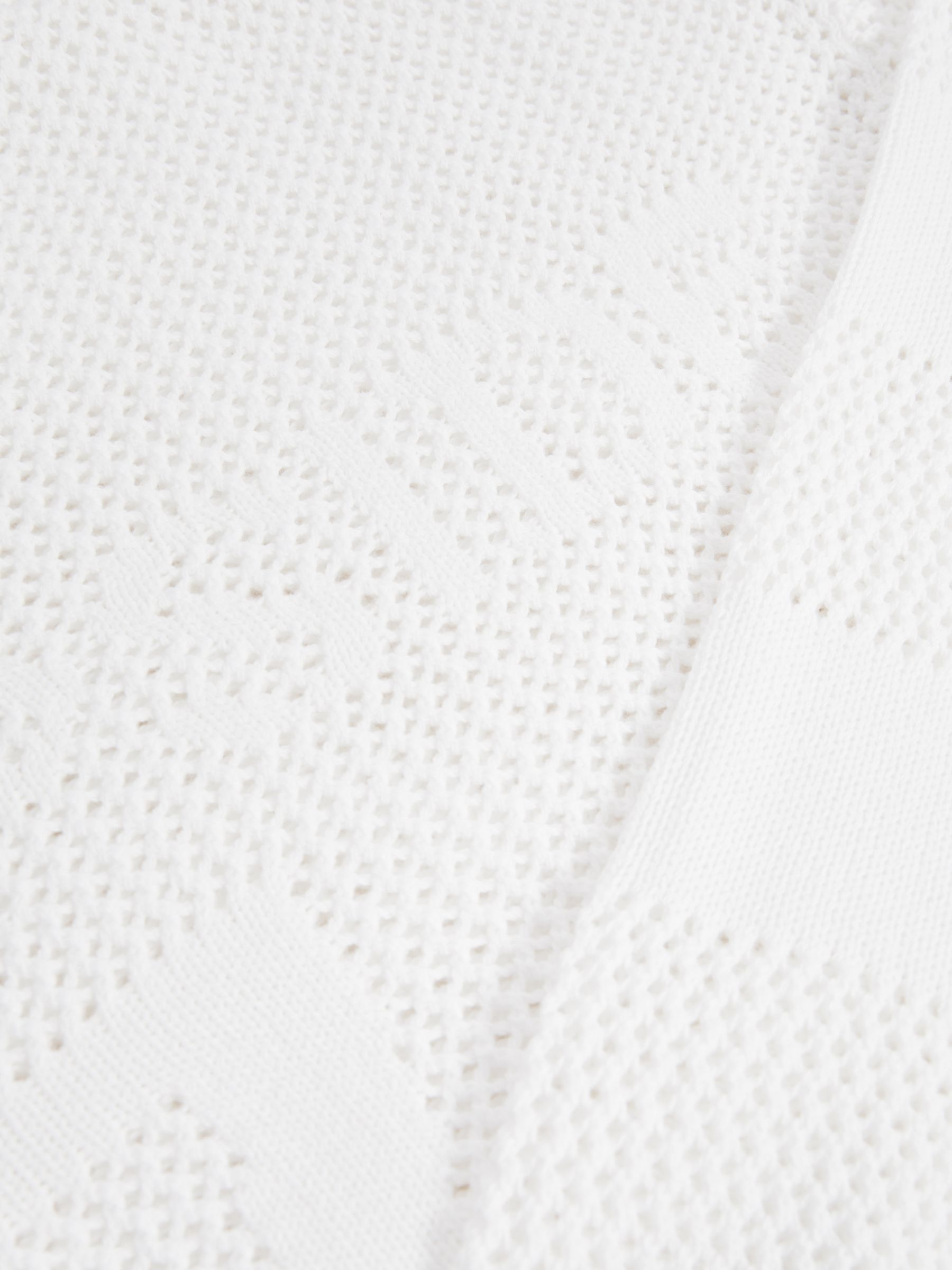 The Upside Cotton Open-Knit Jumper in Natural