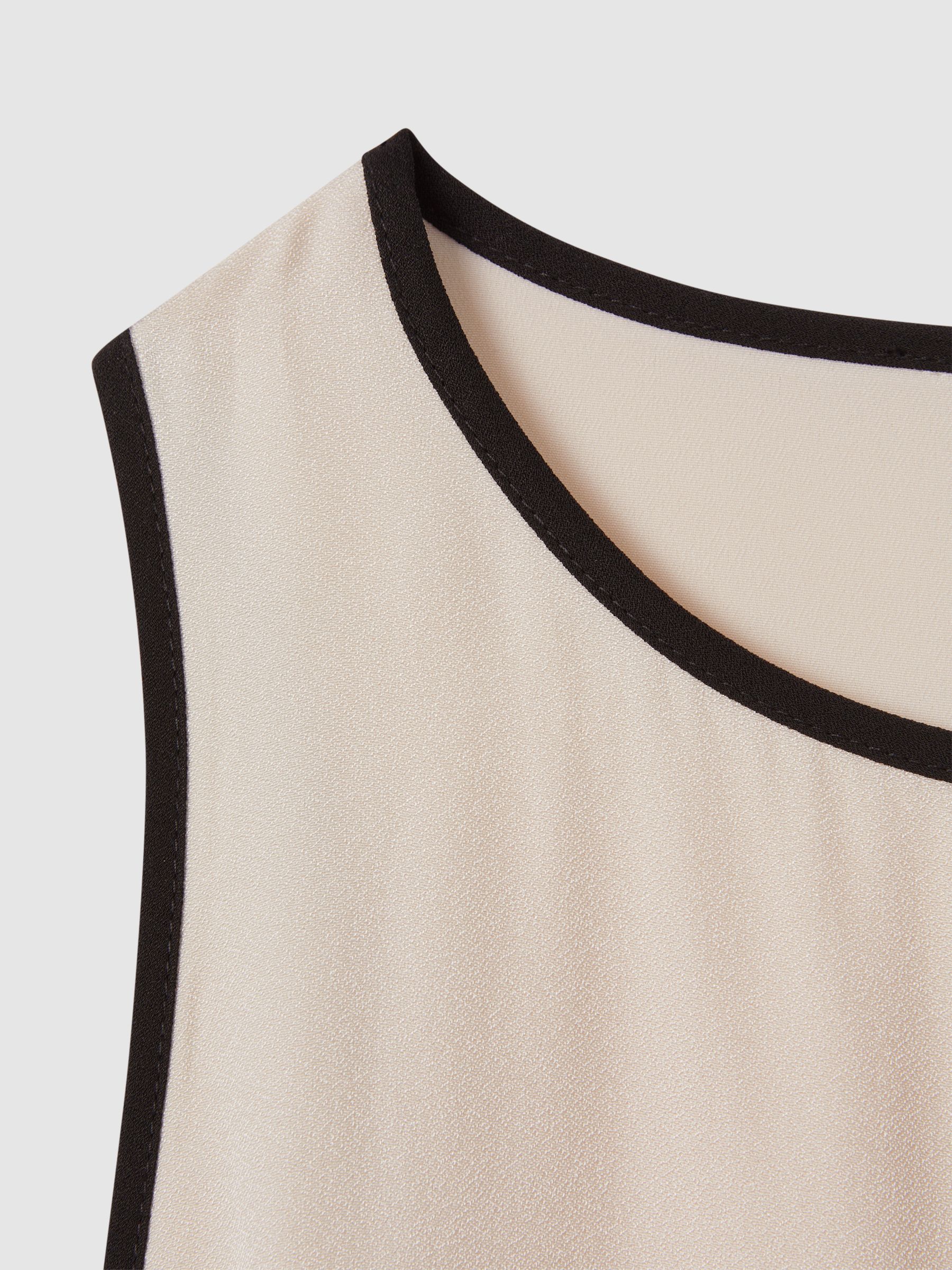 Cut-Out Maxi Dress in White