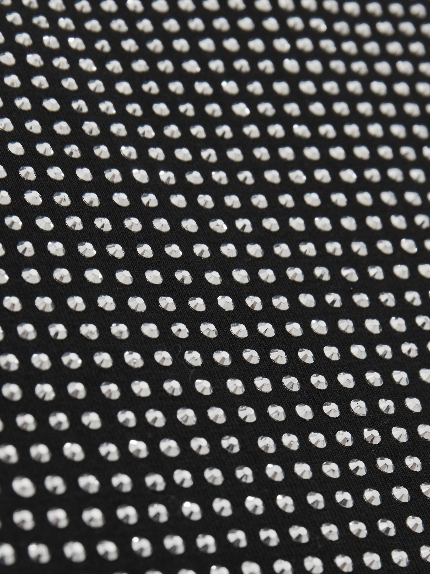 Good American Crystal Bodycon Dress in Black