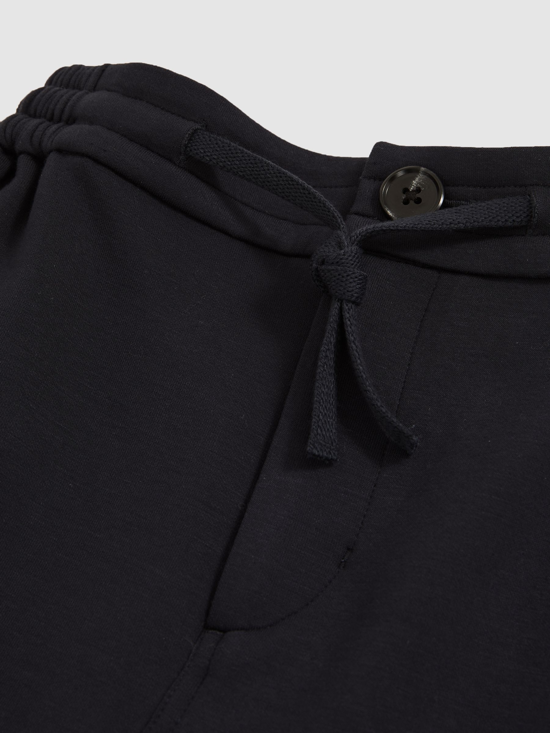 4-9 yrs Reiss | Les 100 Ciels Wide-Leg Joggers in Navy