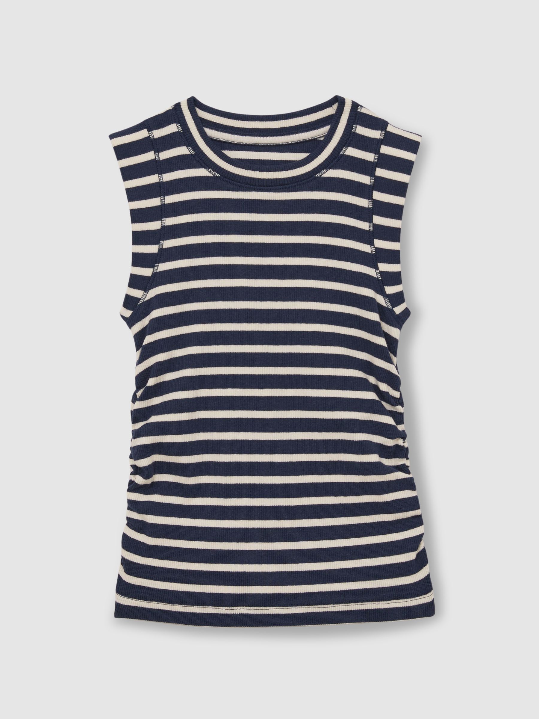 4-9 yrs Ruched Vest Top in Blue