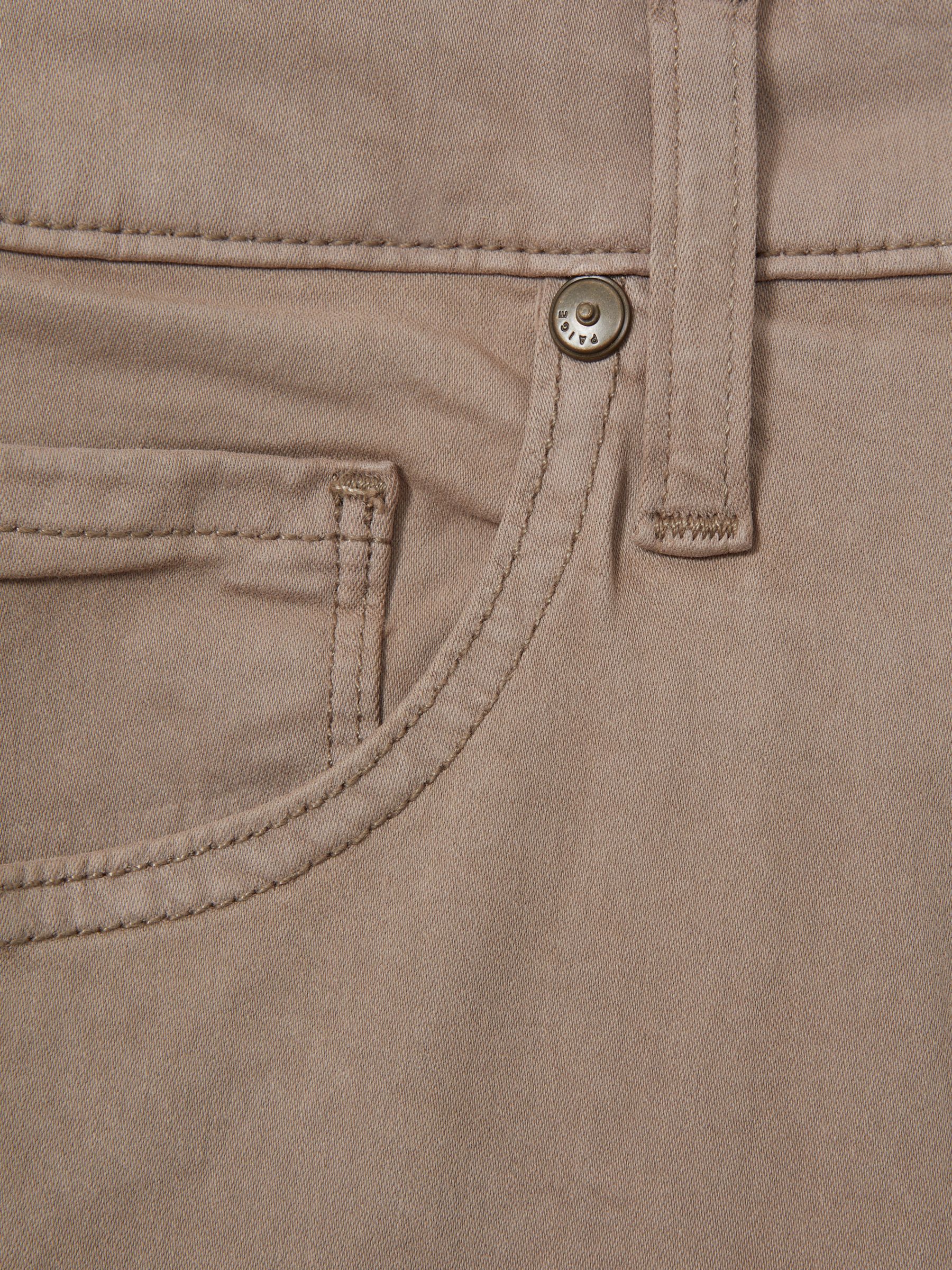 Paige Straight Leg Jeans in Cocoa