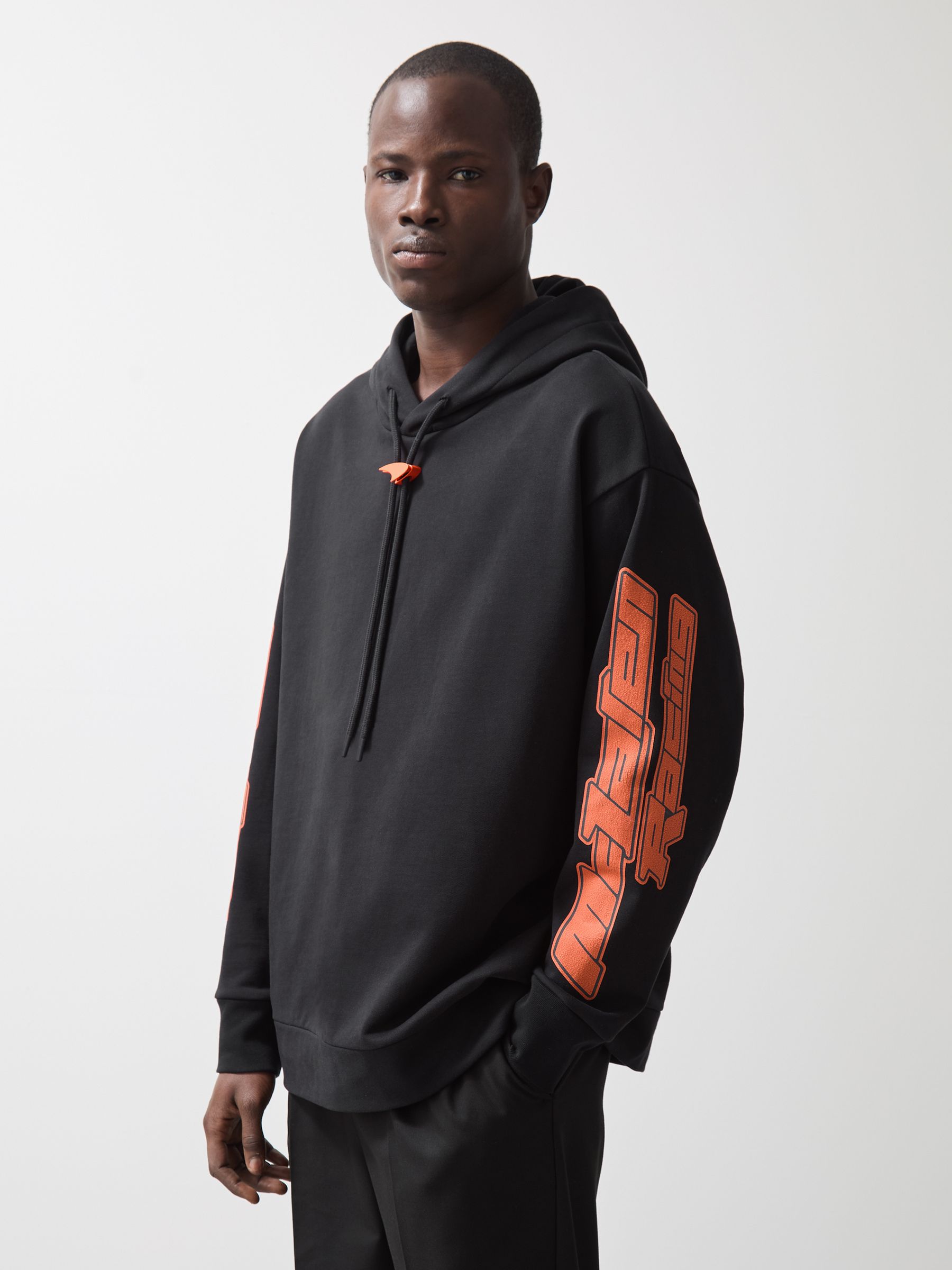 McLaren F1 Team Oversize Toggle Hoodie Unisex Fit in Black