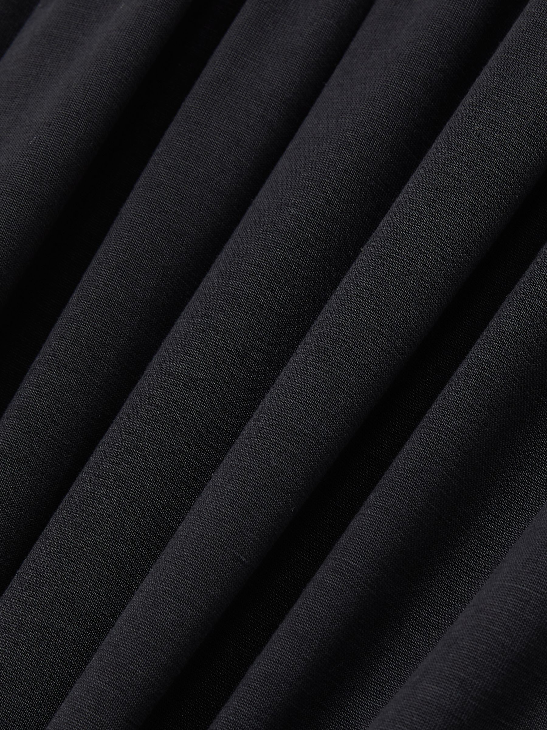 Jersey Sleeveless Midi Dress in Navy