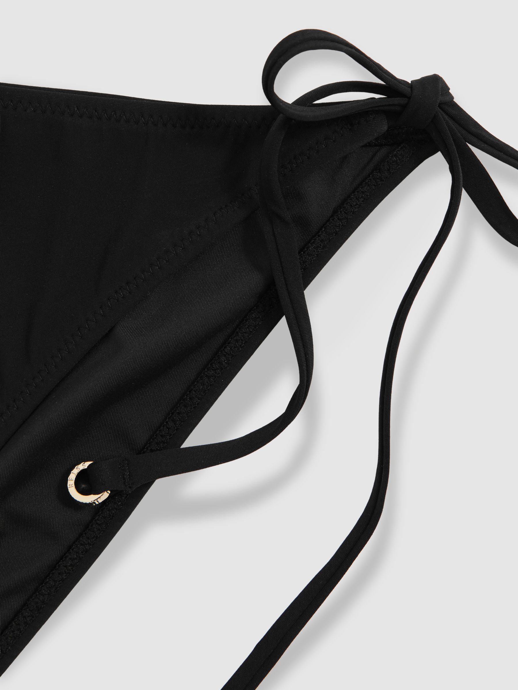 McLaren F1 Team Side-Tie Bikini Bottoms in Black