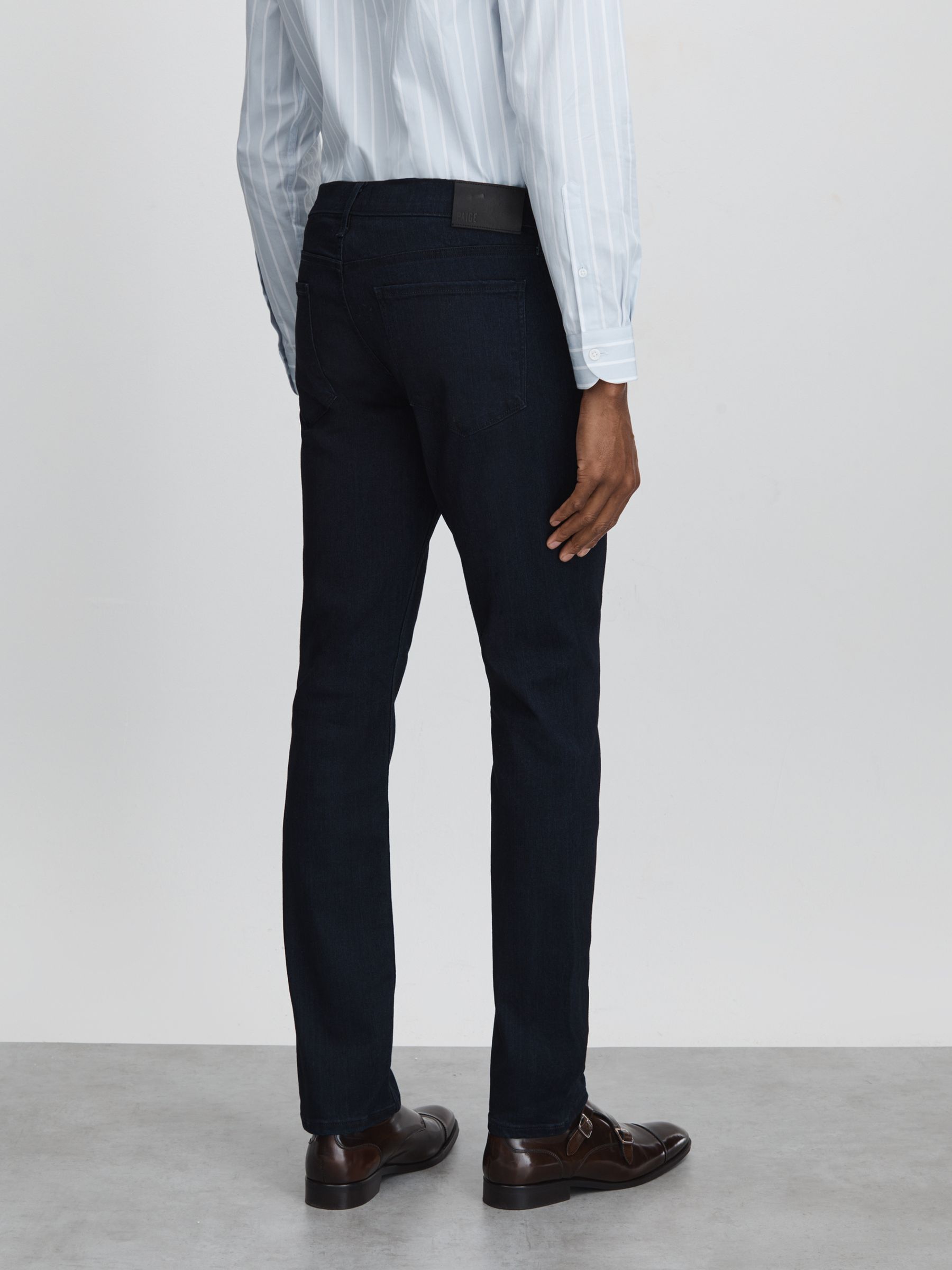 Paige Slim Fit Jeans in Inkwell