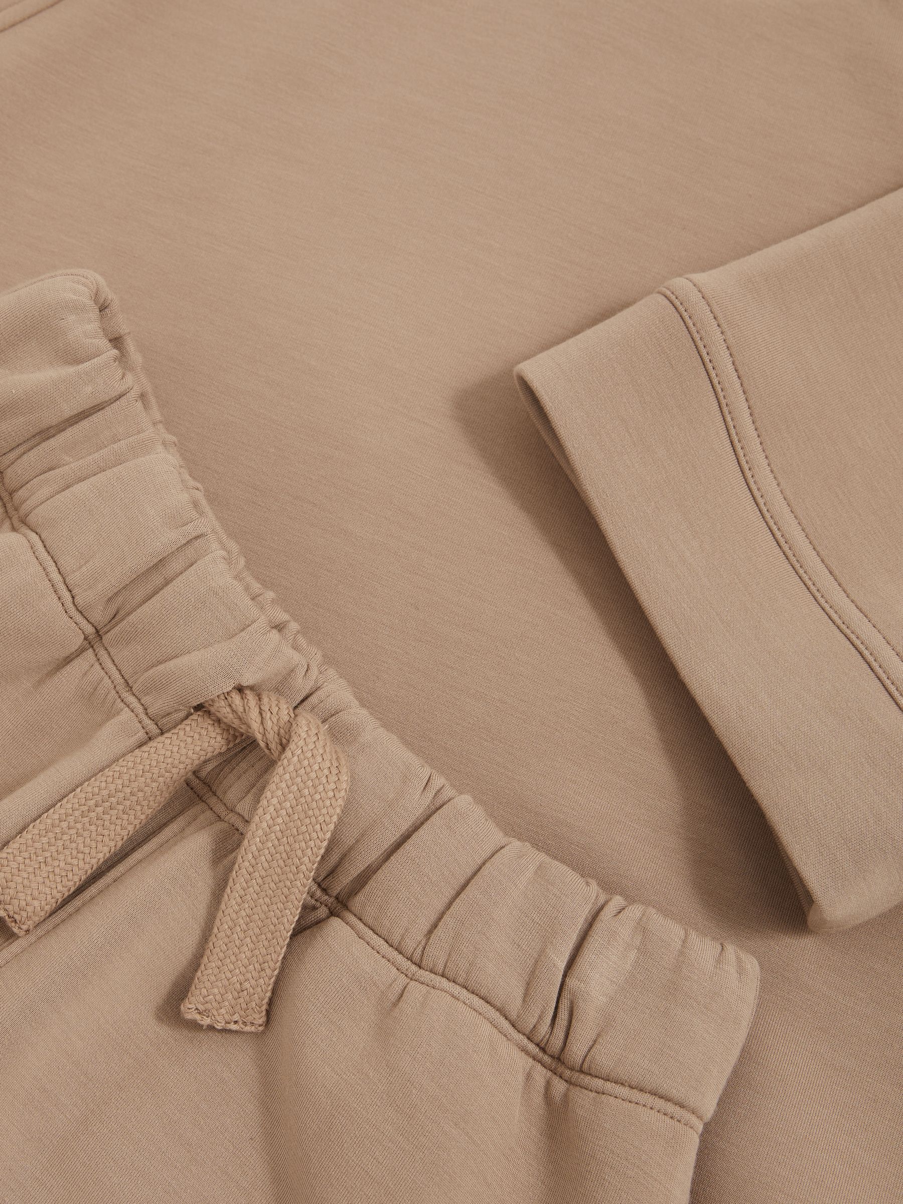 13-14 yrs Modal-Blend Sweatshirt And Shorts Set in Mink