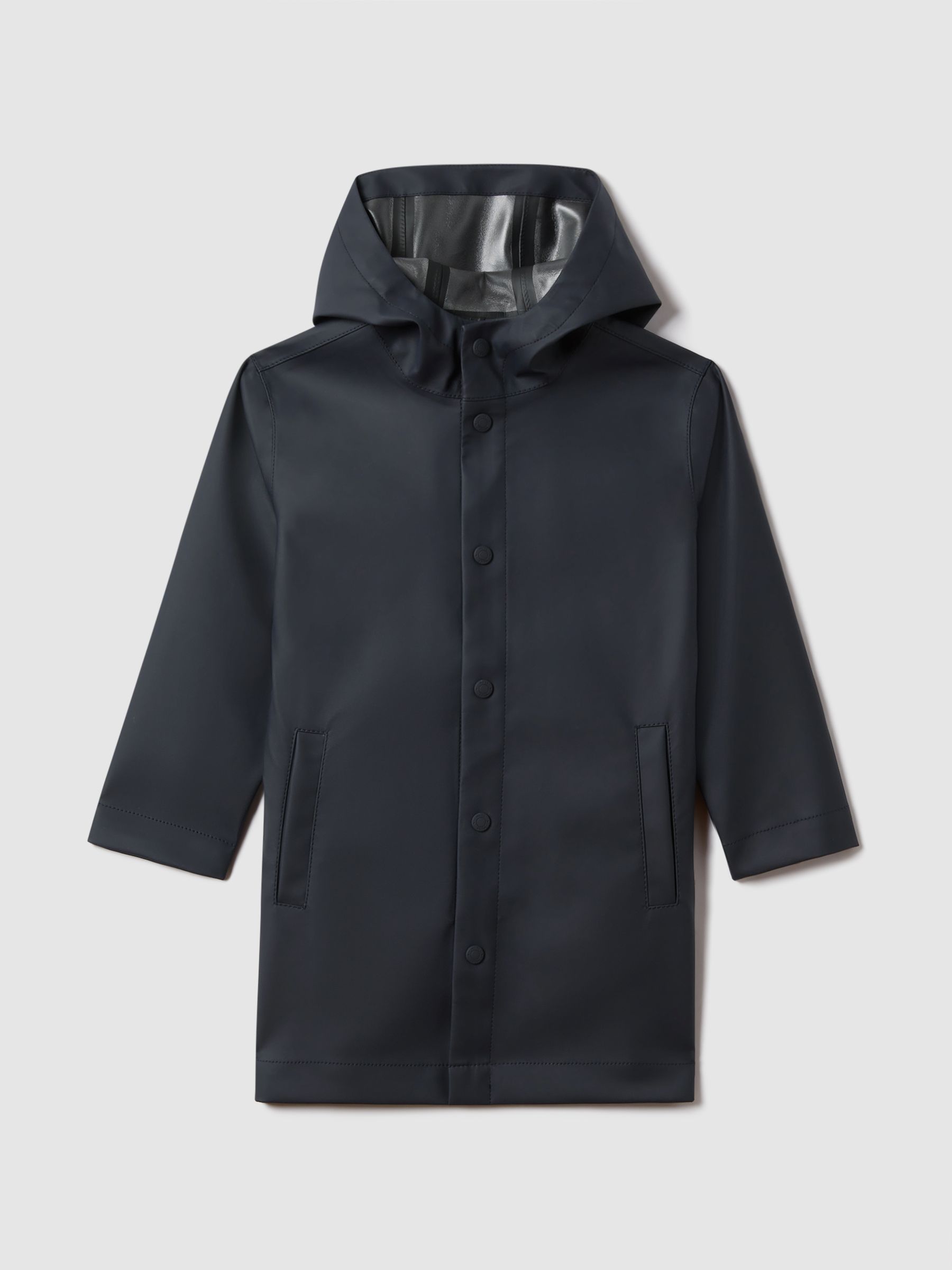 9-13 yrs Water Repellent Hooded Coat in Navy