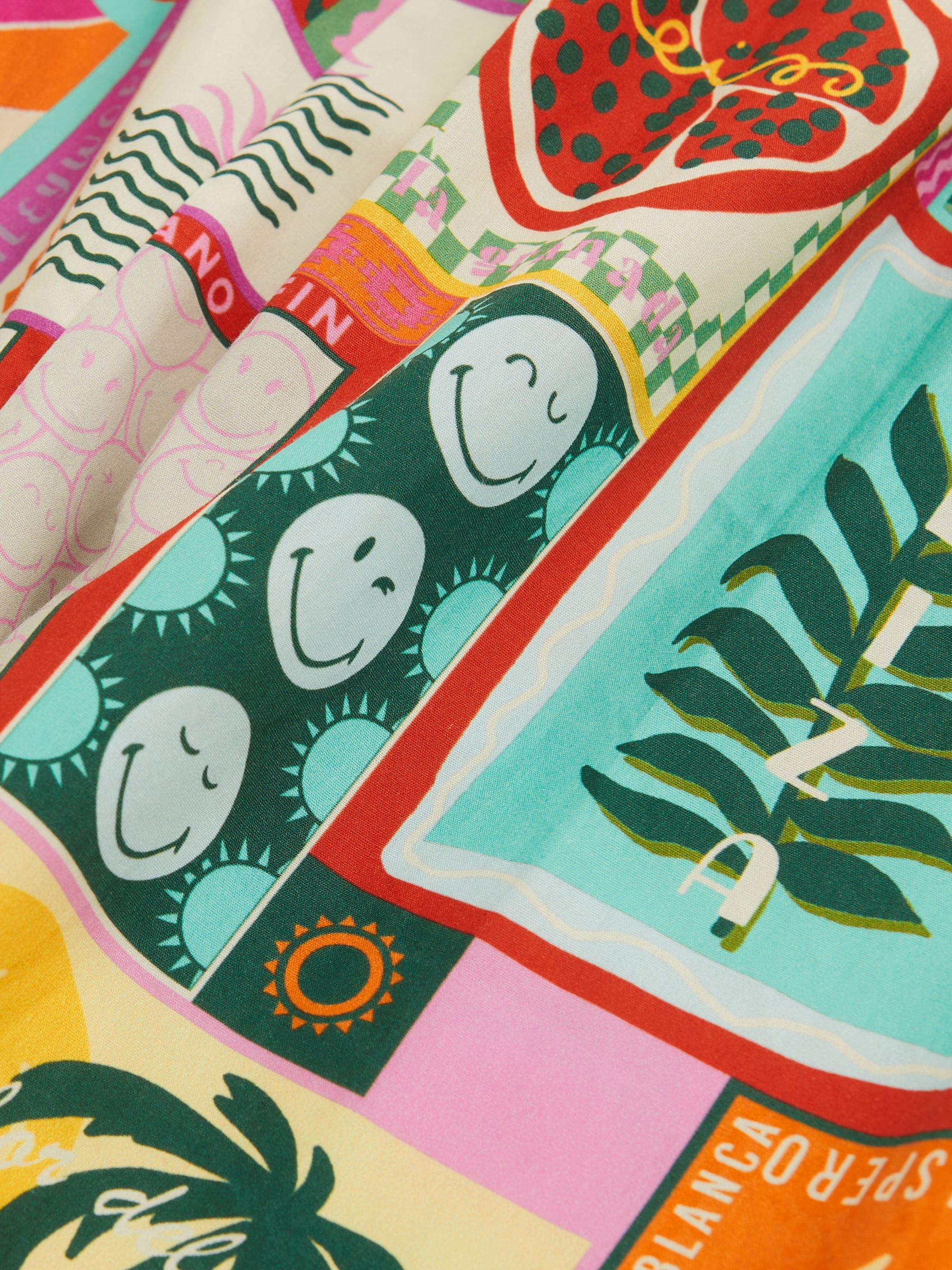 13-14 yrs SmileyWorld | Reiss Motif-Print Dress in Multi