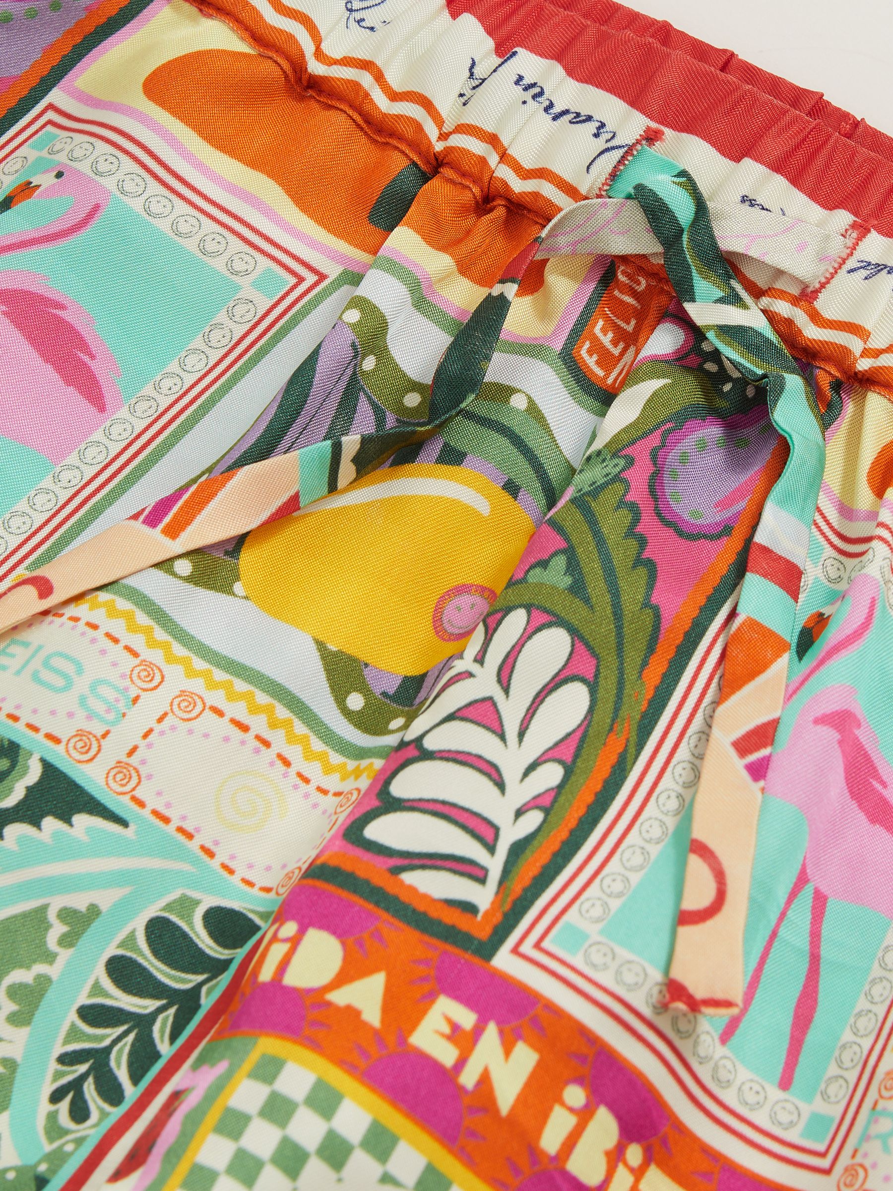 4-9 yrs SmileyWorld | Reiss Motif-Print Shorts in Multi