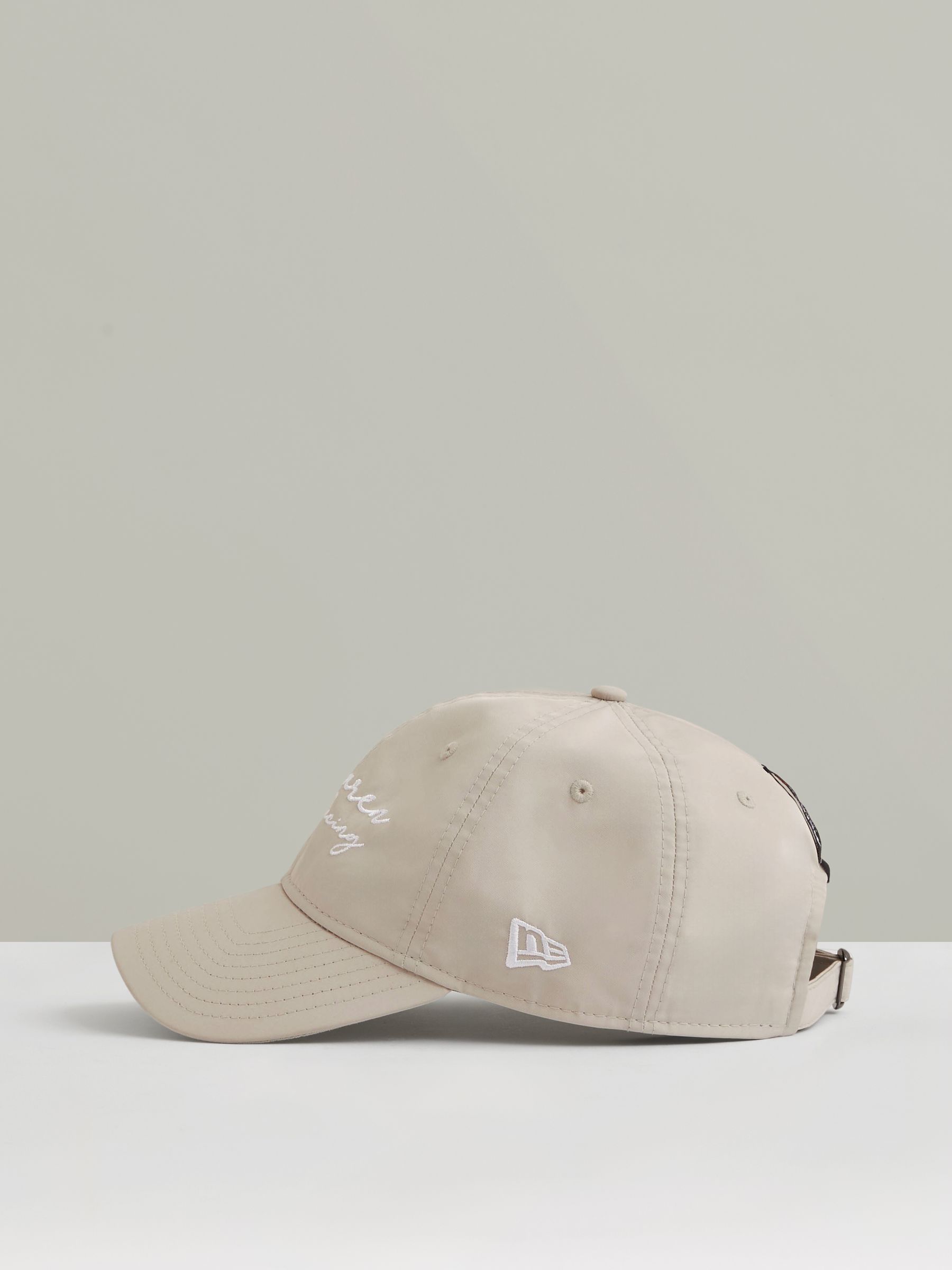 McLaren Racing Logo Embroidered Cap Unisex Fit in Stone