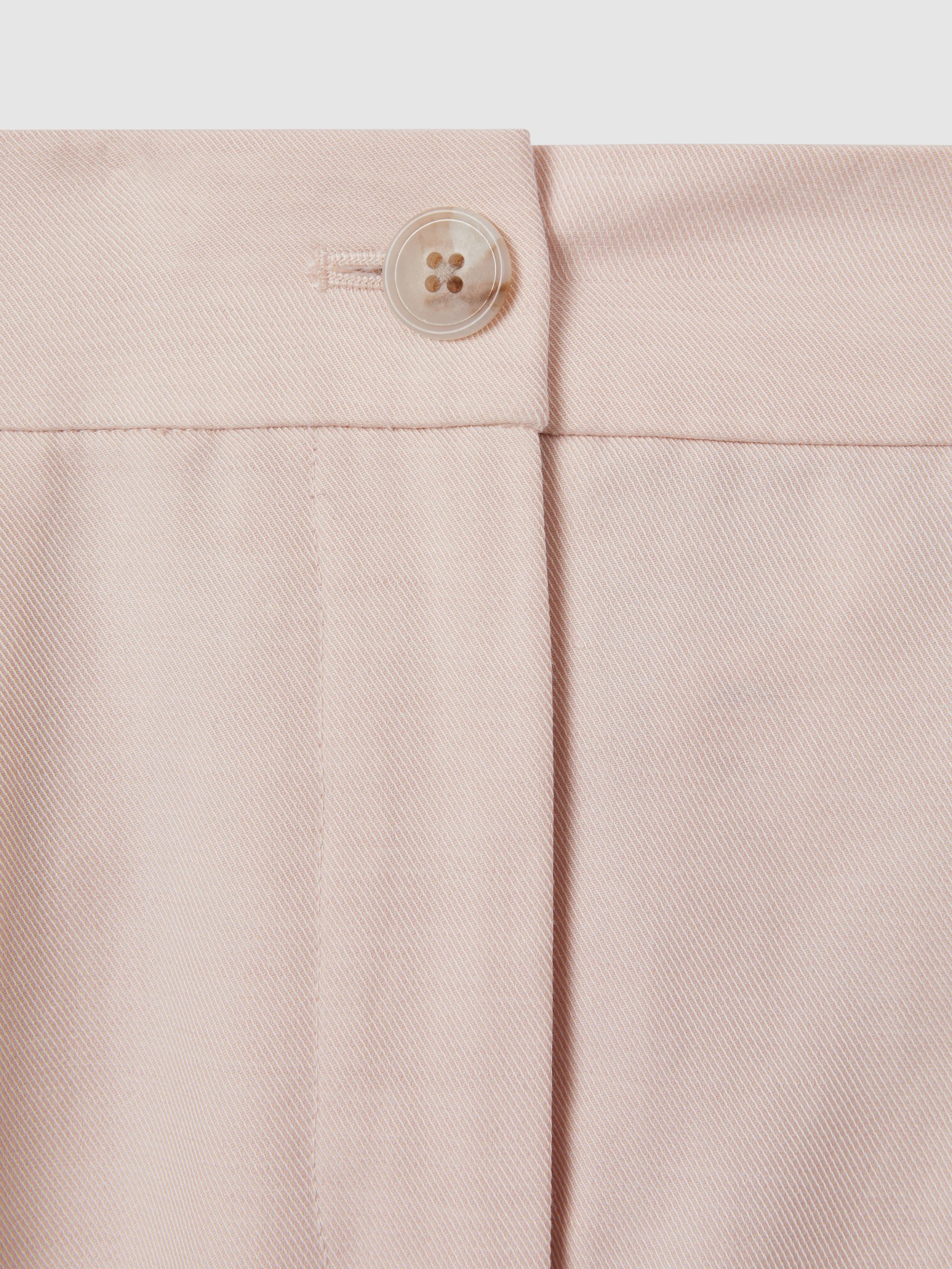 Tapered Suit Trousers with TENCEL? Fibers in Pink