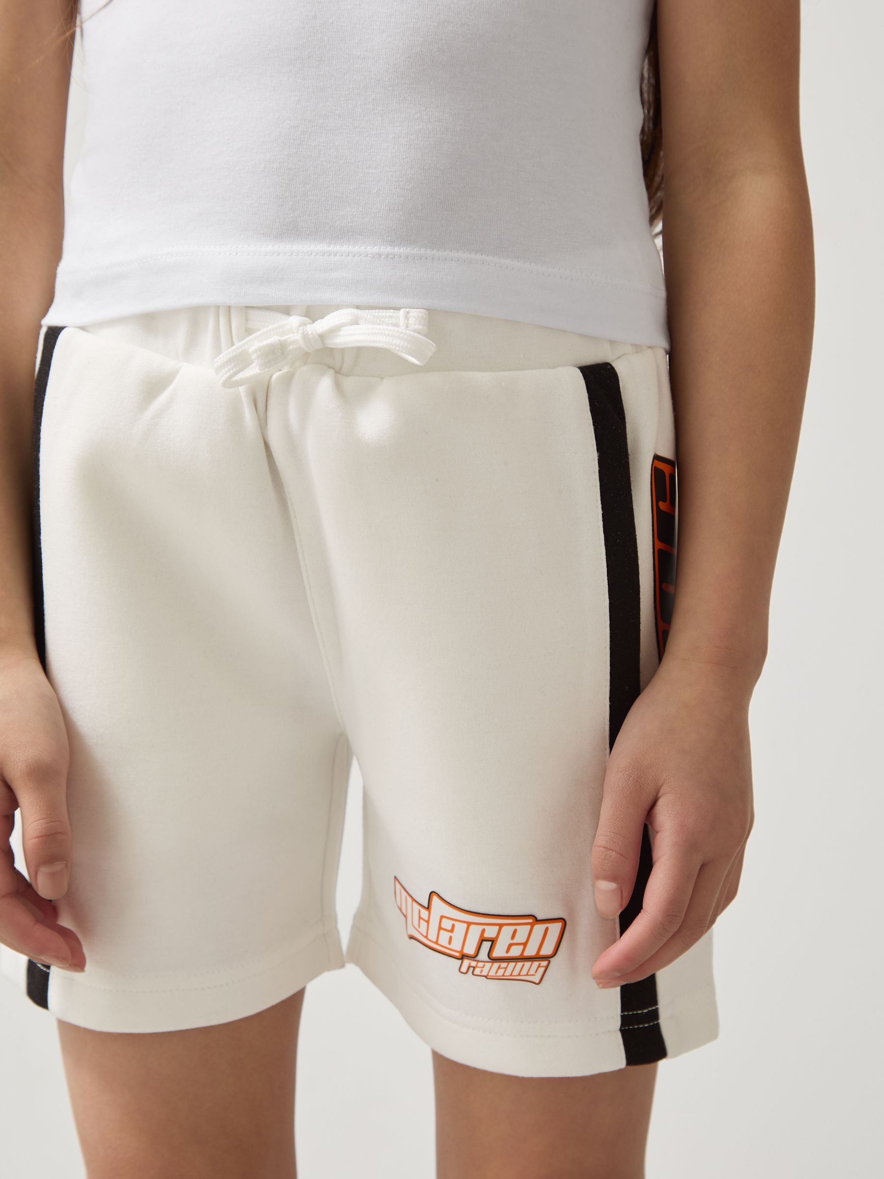 13-14 yrs McLaren F1 Team Drawstring Shorts Unisex Fit in White