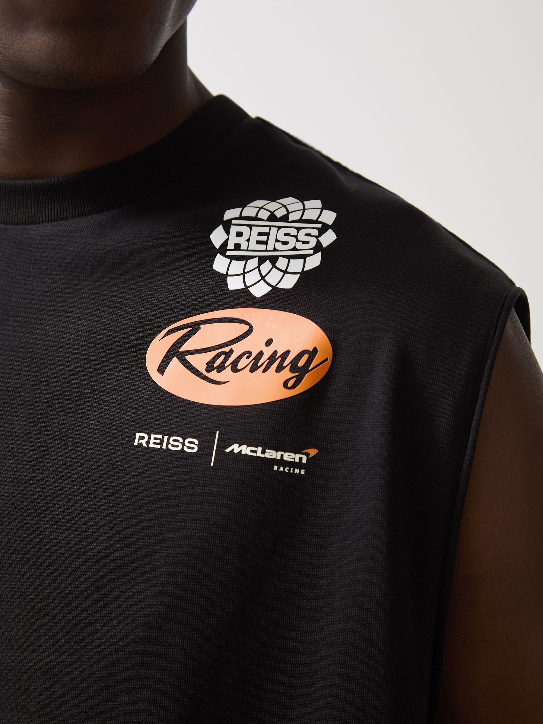 McLaren F1 Team Logo Vest in Black