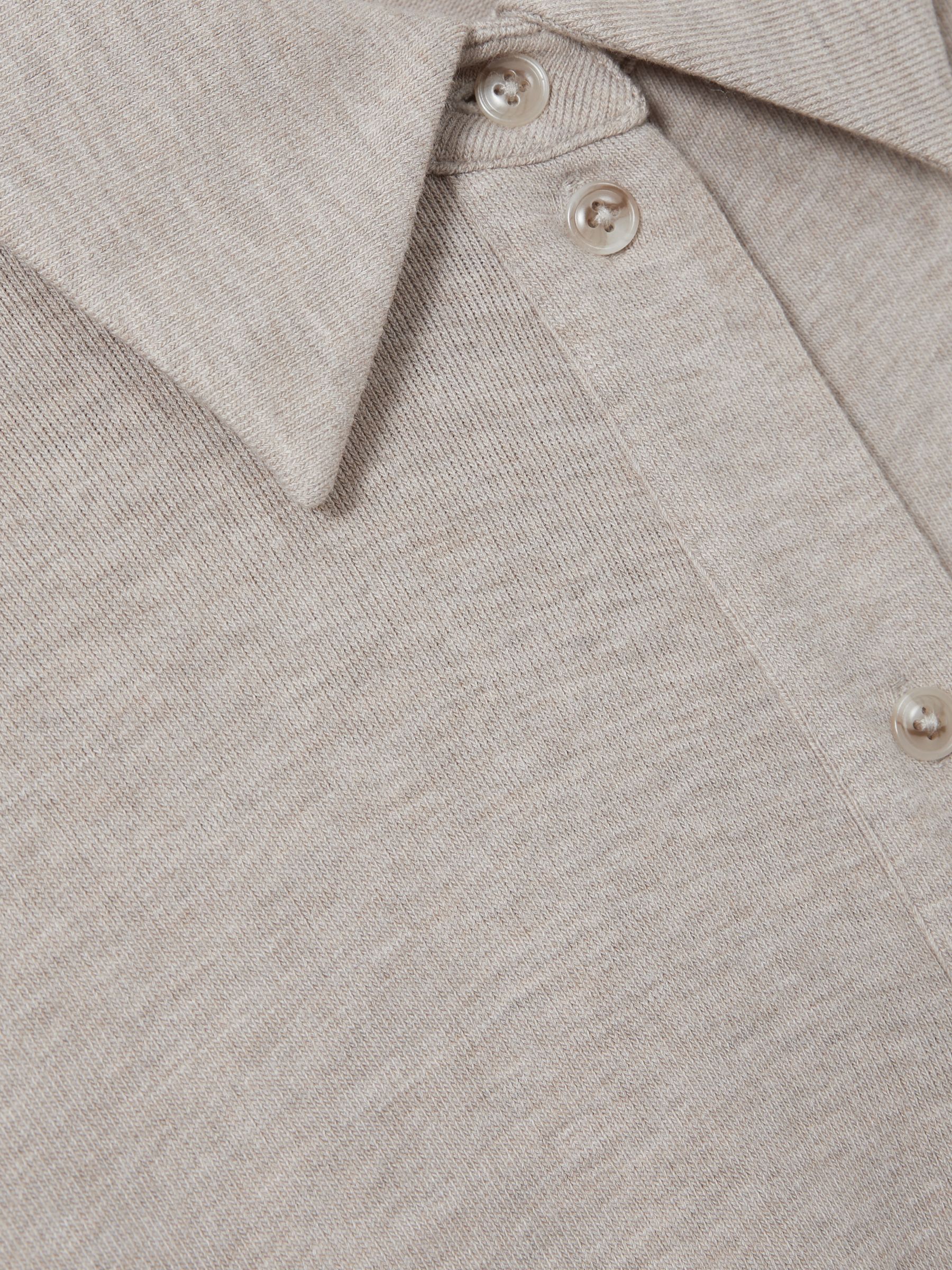 Thermal Jersey Drawstring Jumpsuit in Fawn