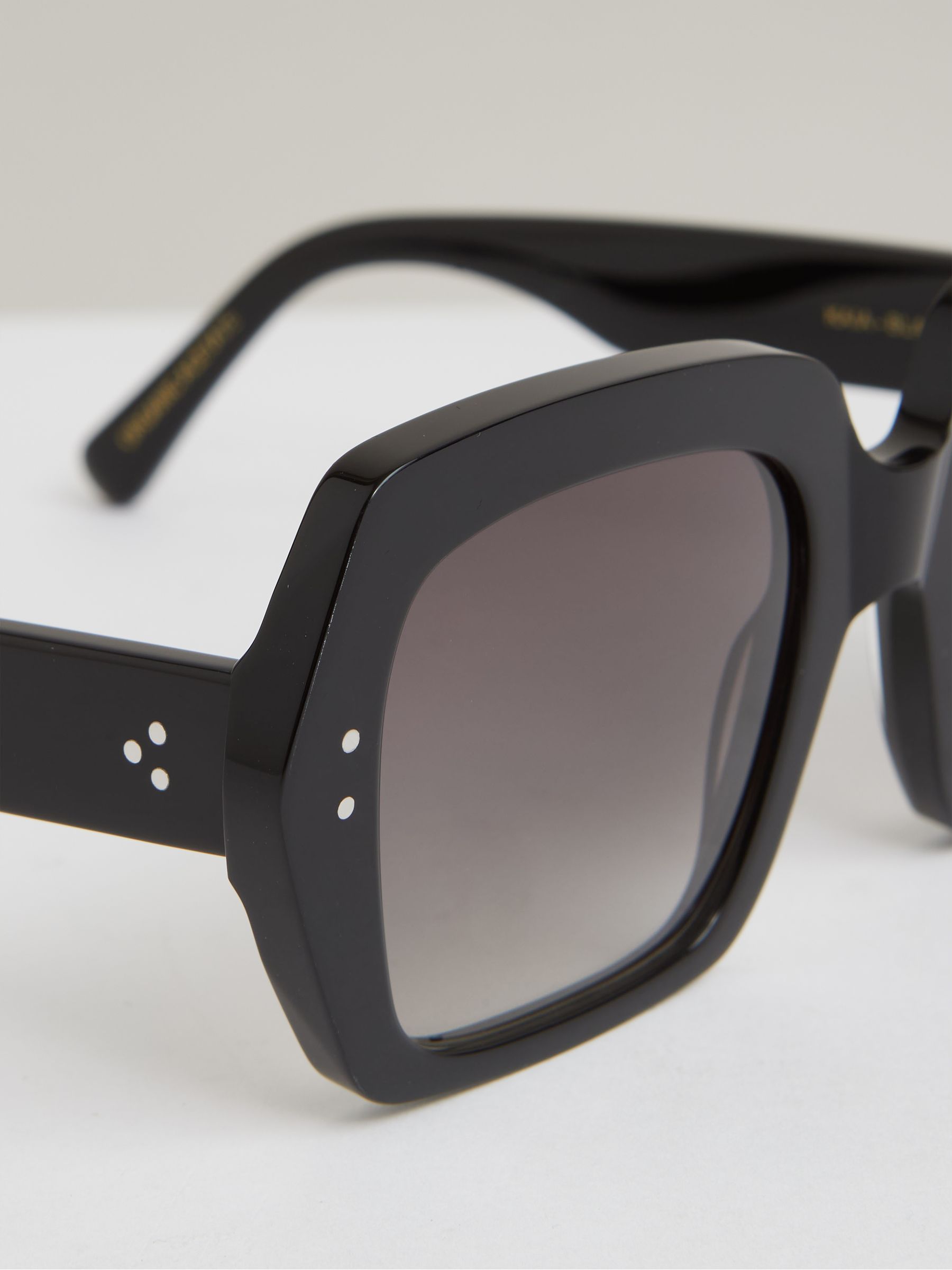 Monokel Oversized Eyewear Sunglasses in Black