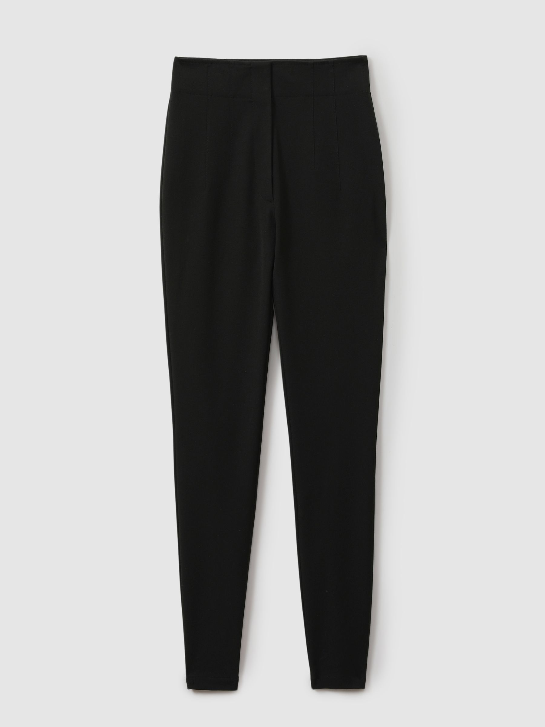 Skinny Fit Trousers in Black