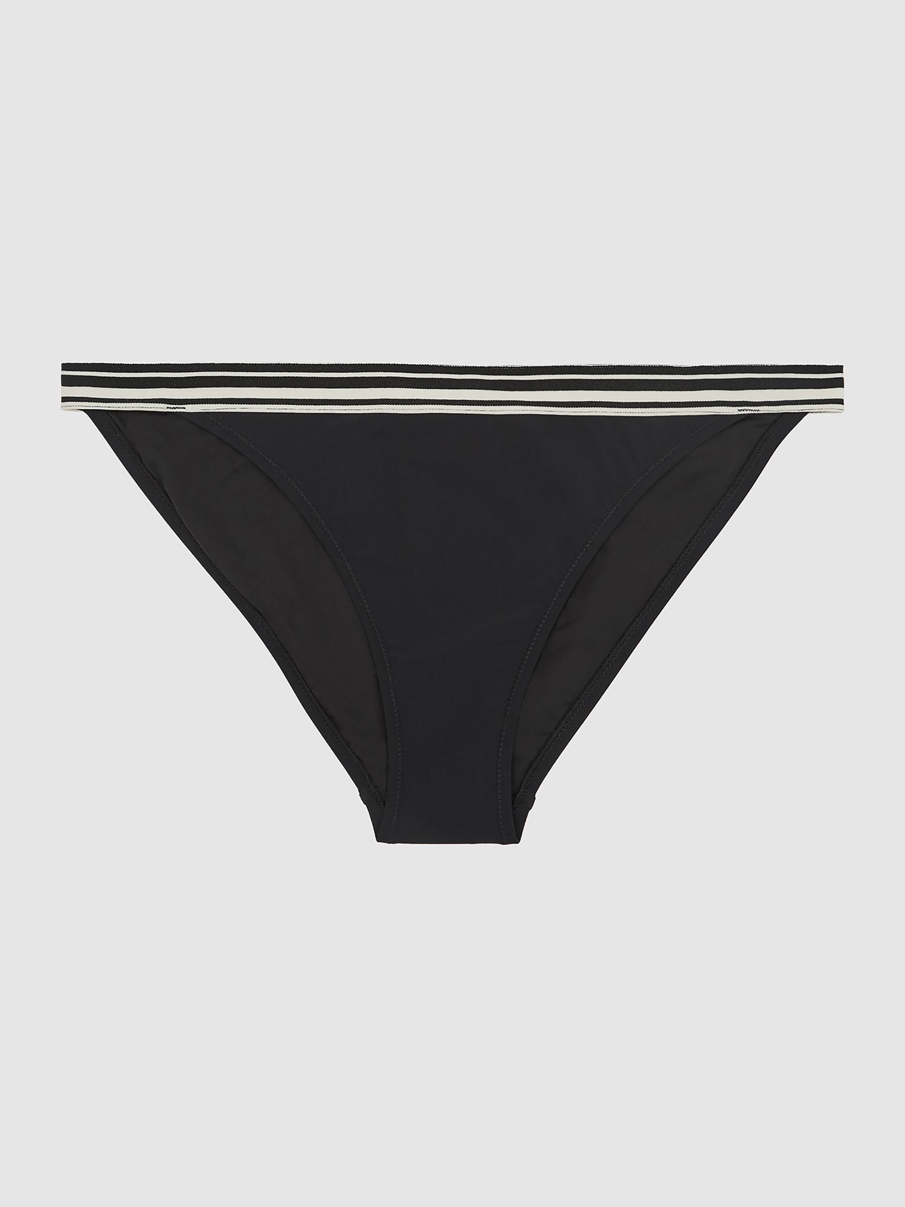Fixed Side Bikini Briefs in Black
