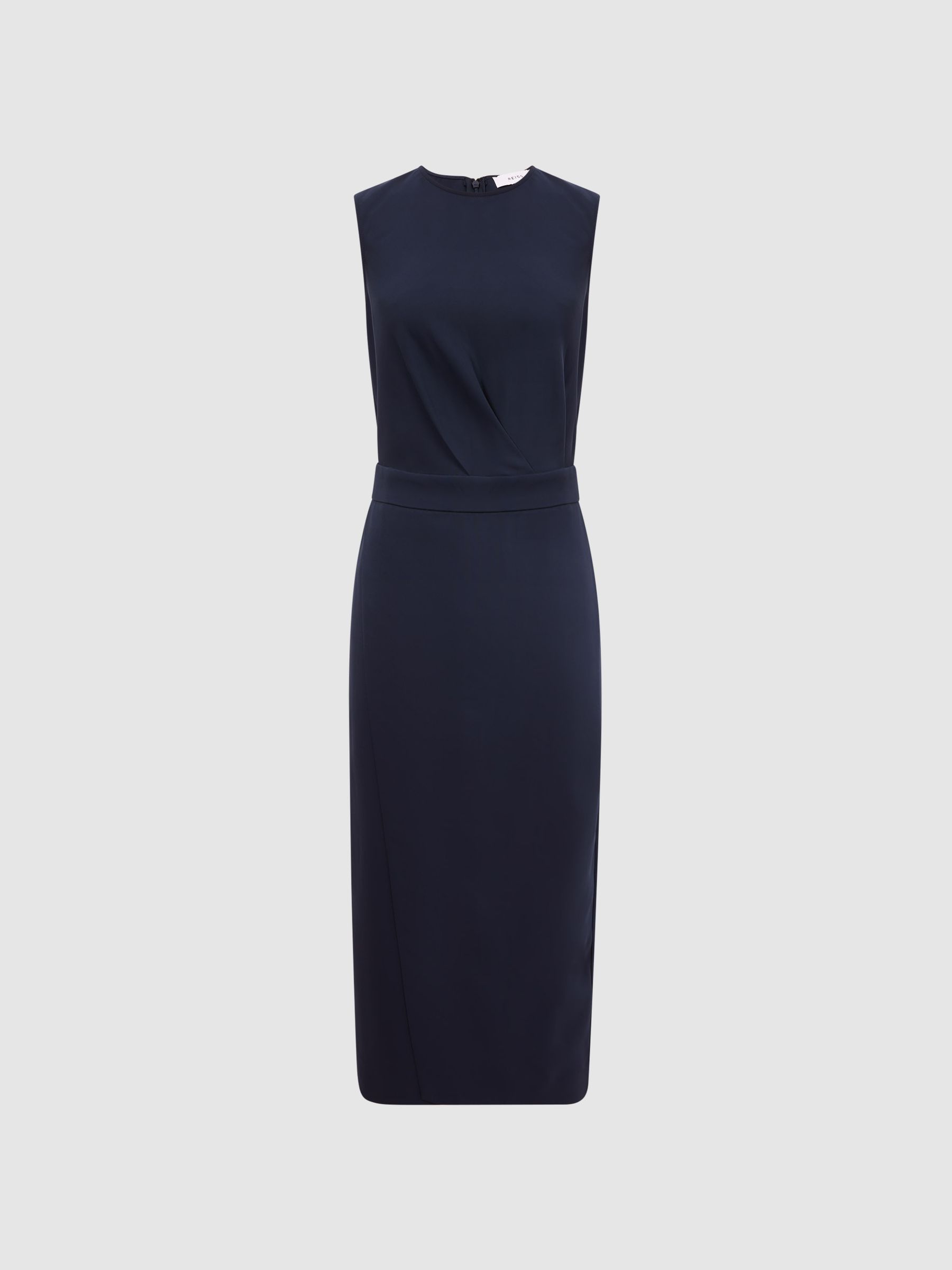 Sleeveless Bodycon Dress in Navy
