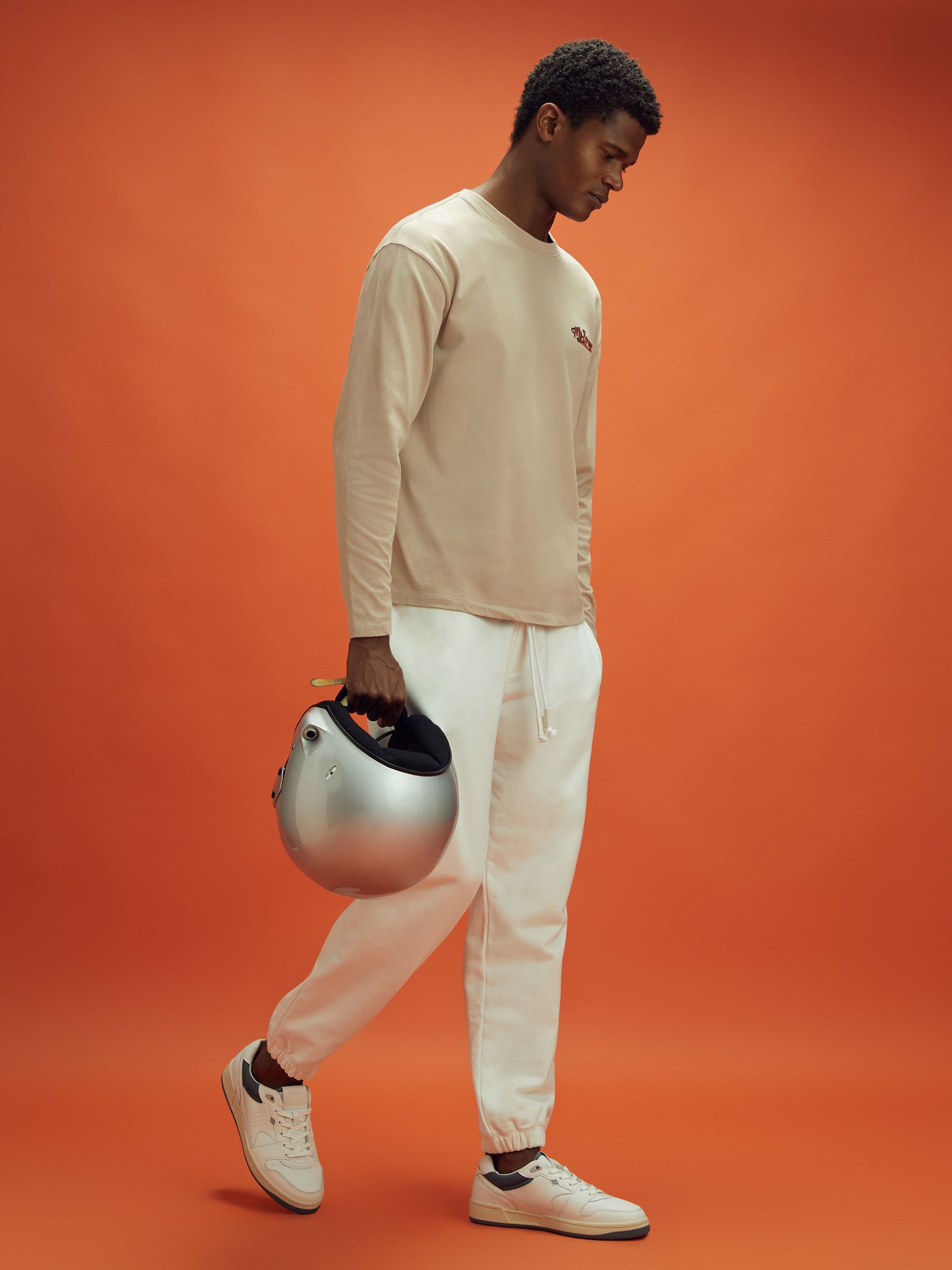 McLaren F1 Crew Neck Tour T-Shirt in Taupe