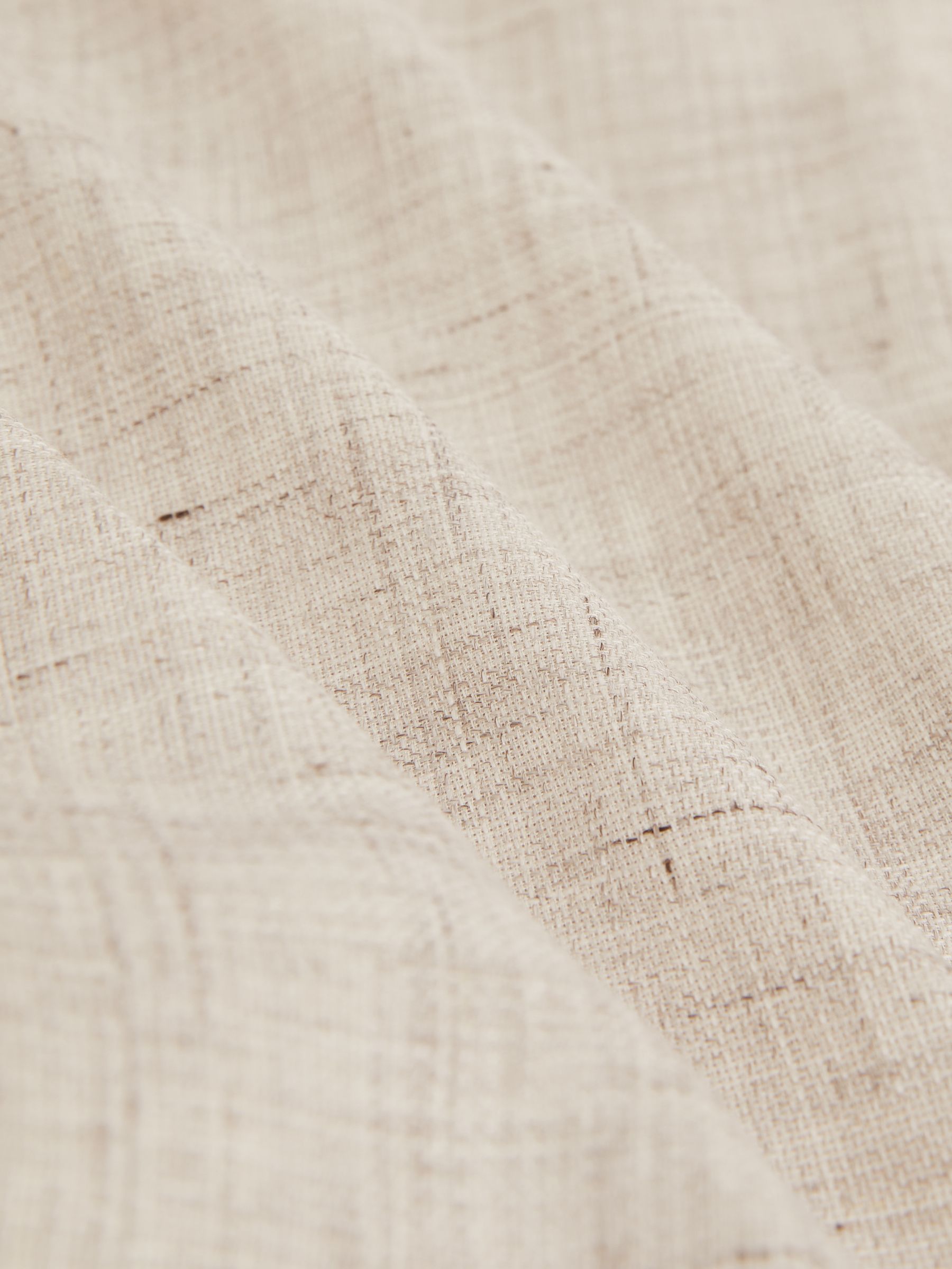 Linen-Cotton Single-Breasted Suit Blazer Slim-Fit in Stone